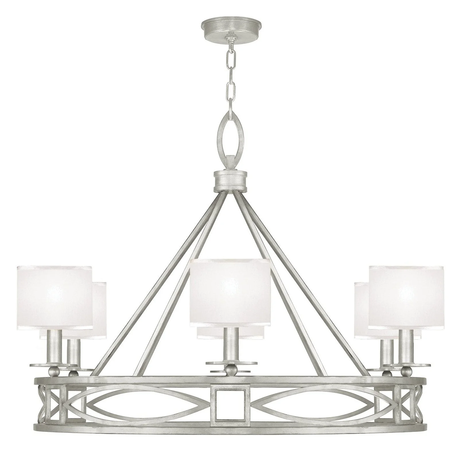 Fine Art Cienfuegos 39.5" Chandelier With Shade - Image 11