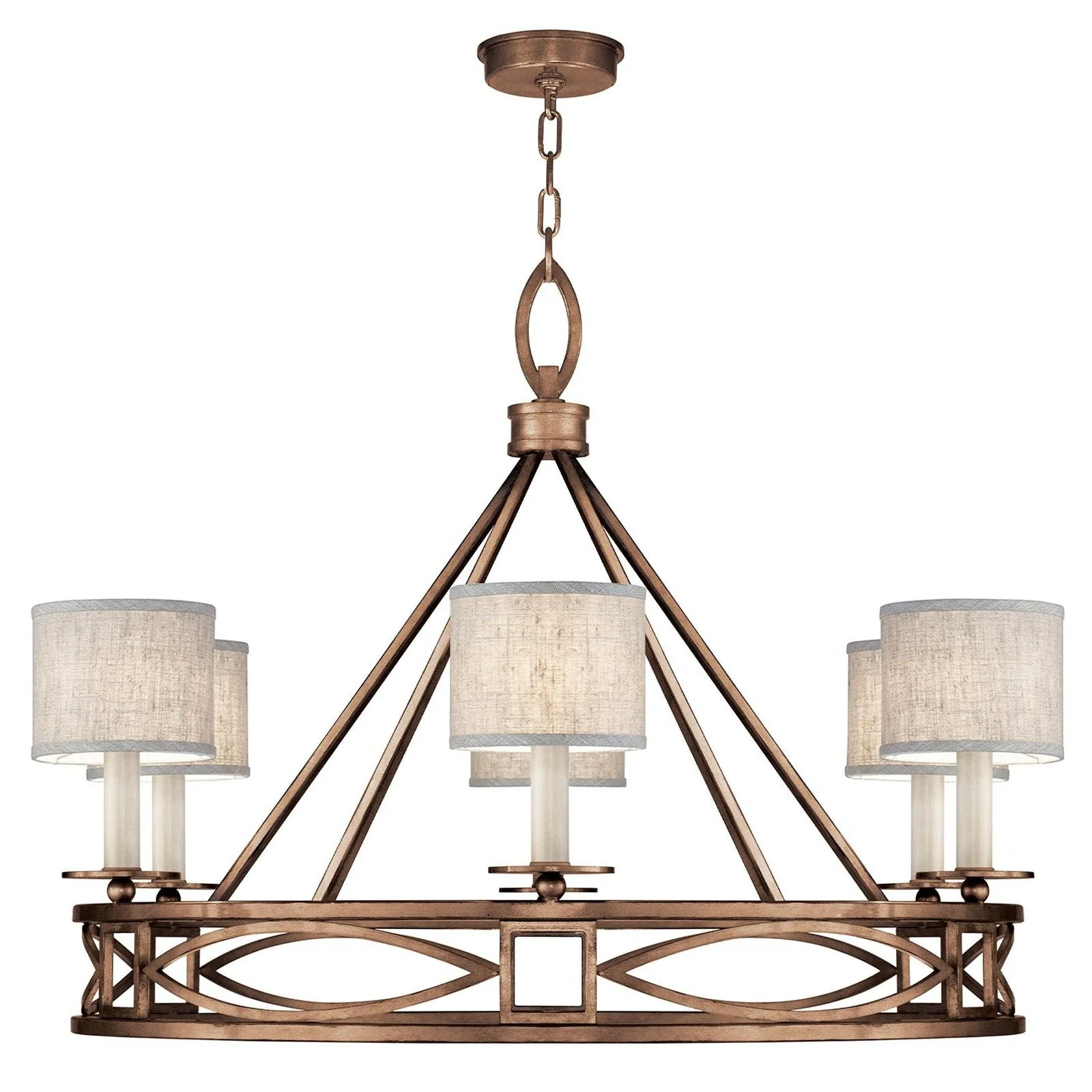 Fine Art Cienfuegos 39.5" Chandelier With Shade - Image 2