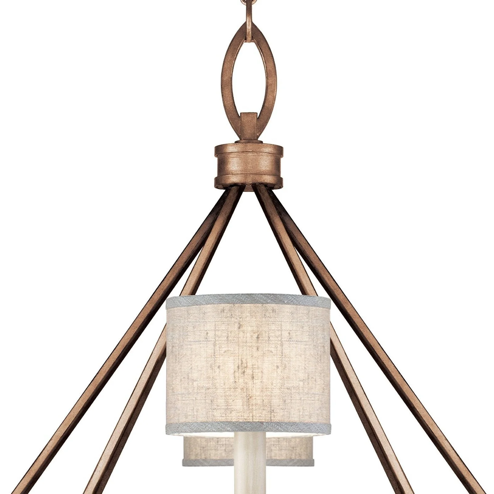 Fine Art Cienfuegos 39.5" Chandelier With Shade - Image 3