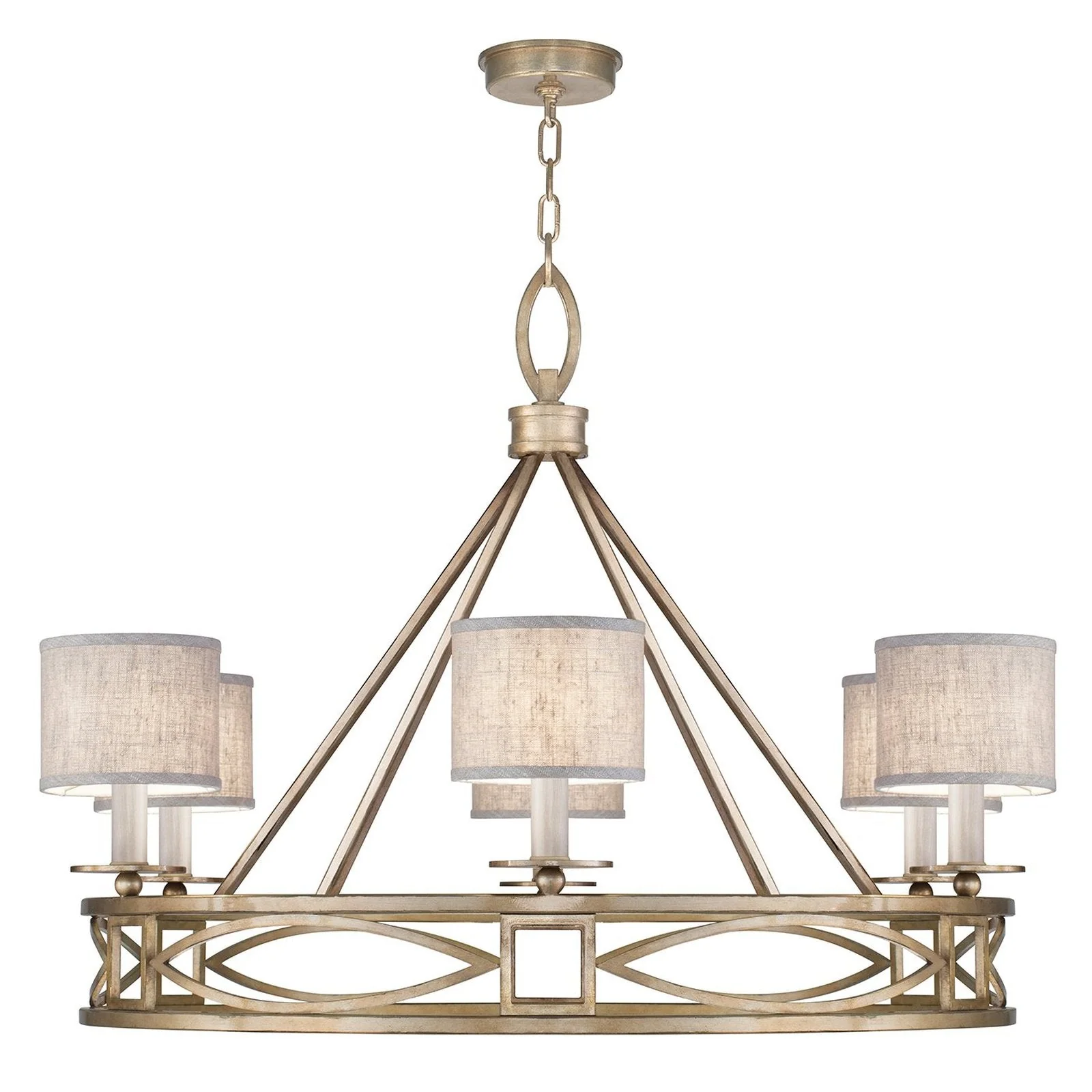 Fine Art Cienfuegos 39.5" Chandelier With Shade - Image 8