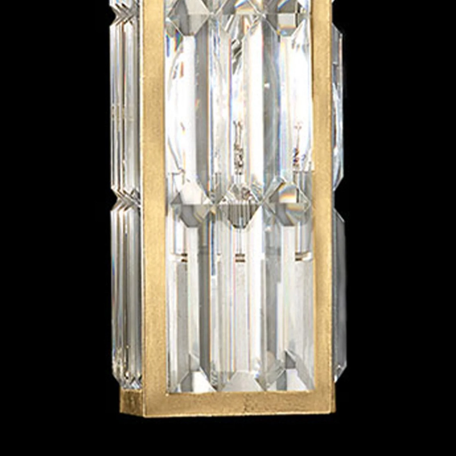 Fine Art Crystal Enchantment 5" Square Drop Light - Image 3