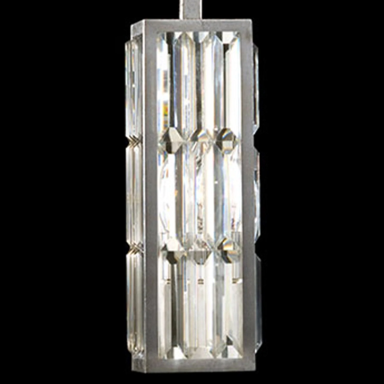 Fine Art Crystal Enchantment 5" Square Drop Light - Image 6