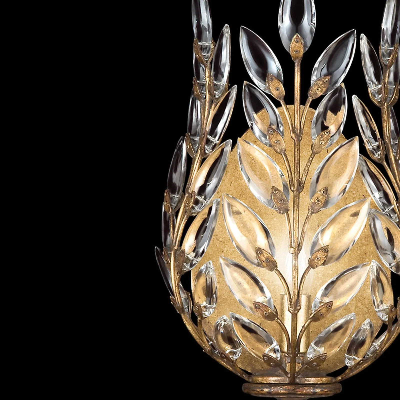 Fine Art Crystal Laurel 17" Sconce - Image 3