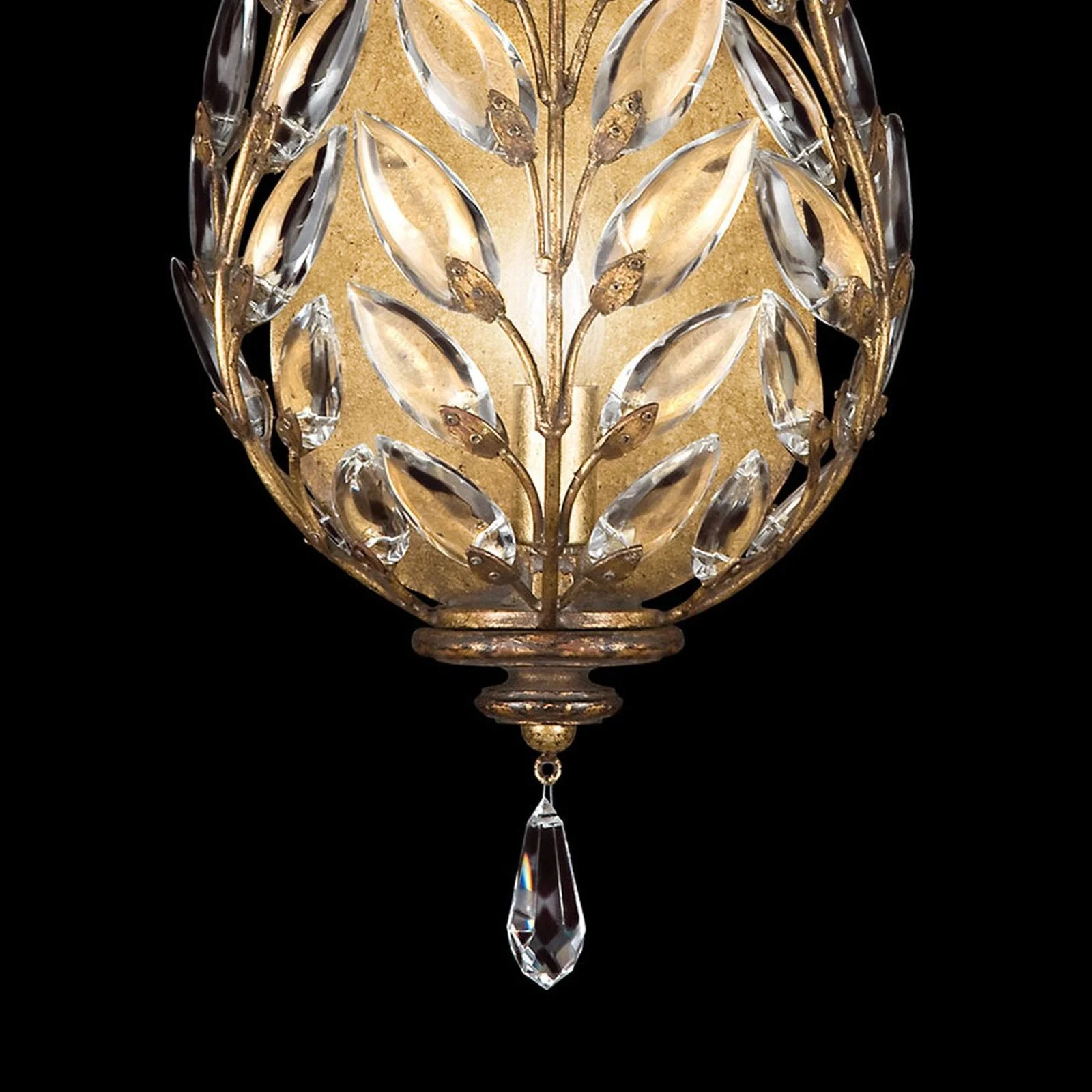 Fine Art Crystal Laurel 17" Sconce - Image 4