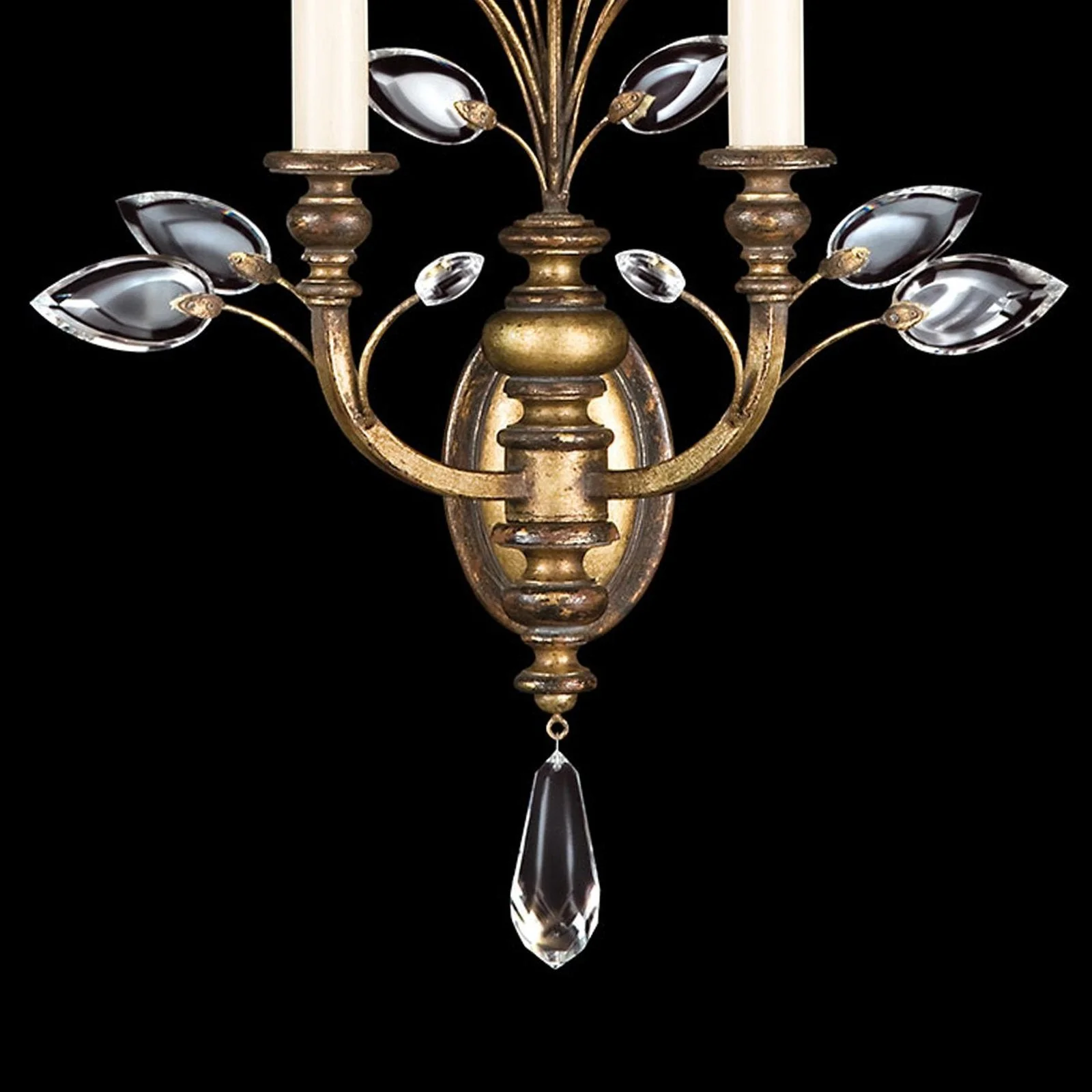 Fine Art Crystal Laurel 28" Sconce - Image 3