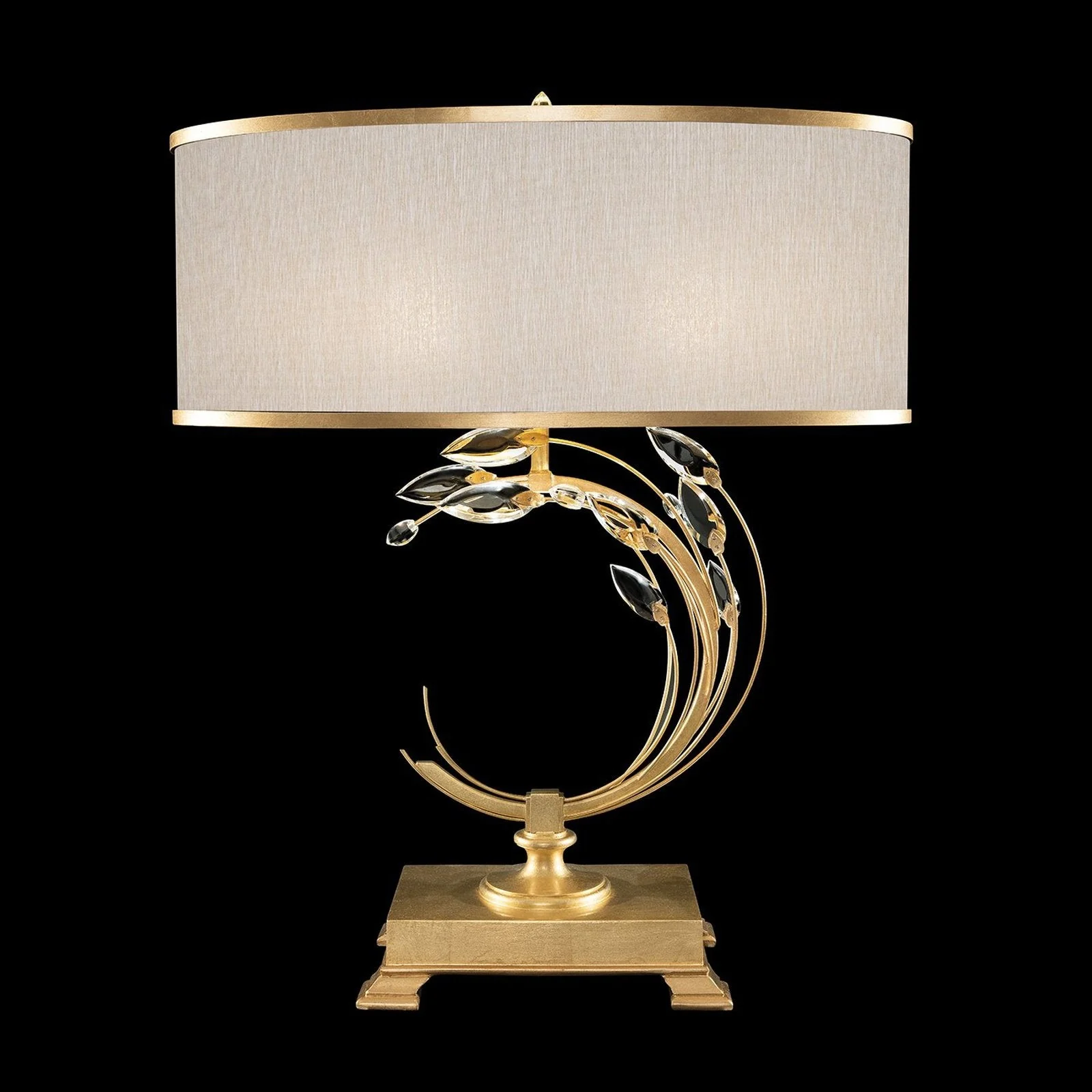 Fine Art Crystal Laurel 31" Round Table Lamp - Image 7