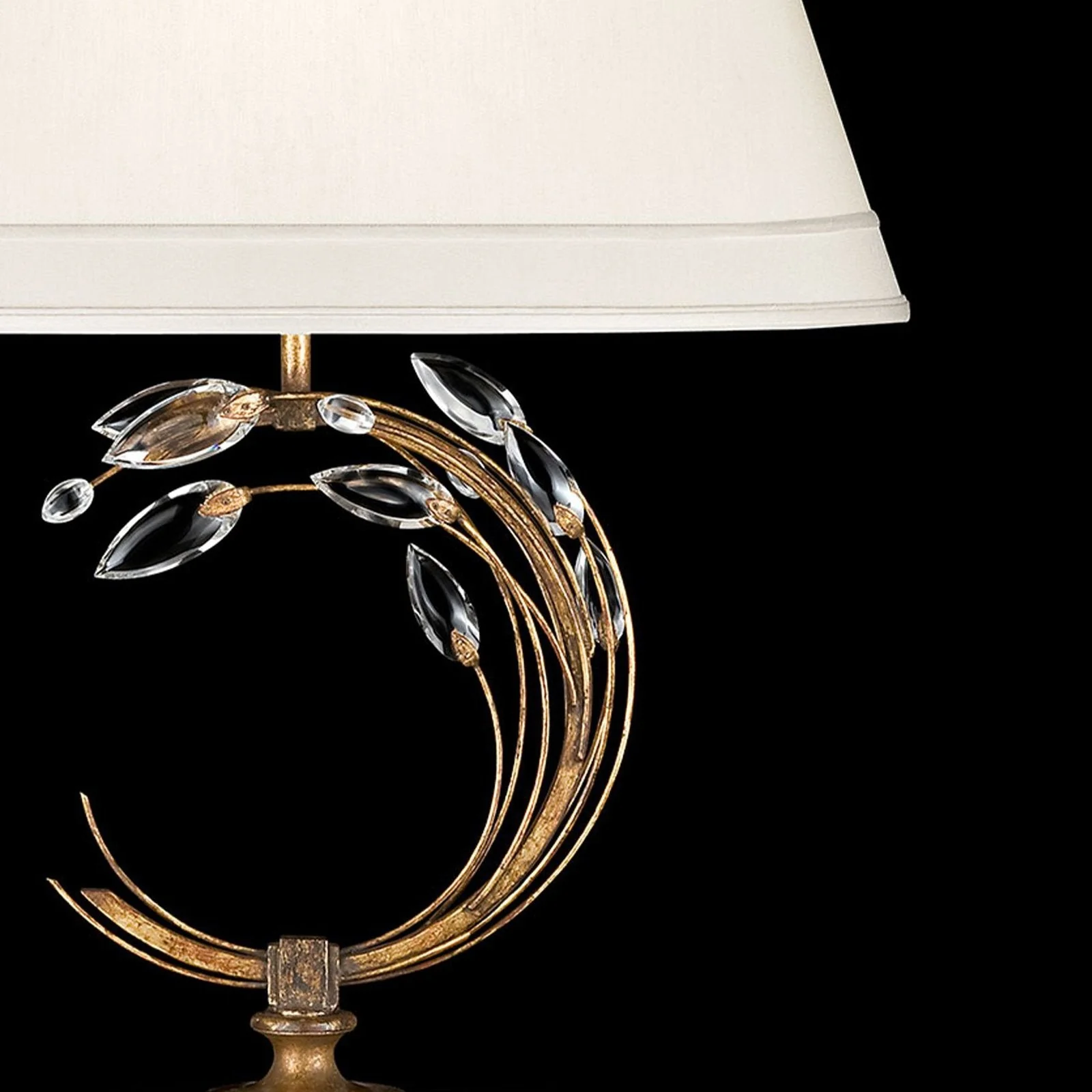 Fine Art Crystal Laurel 31" Table Lamp - Image 9