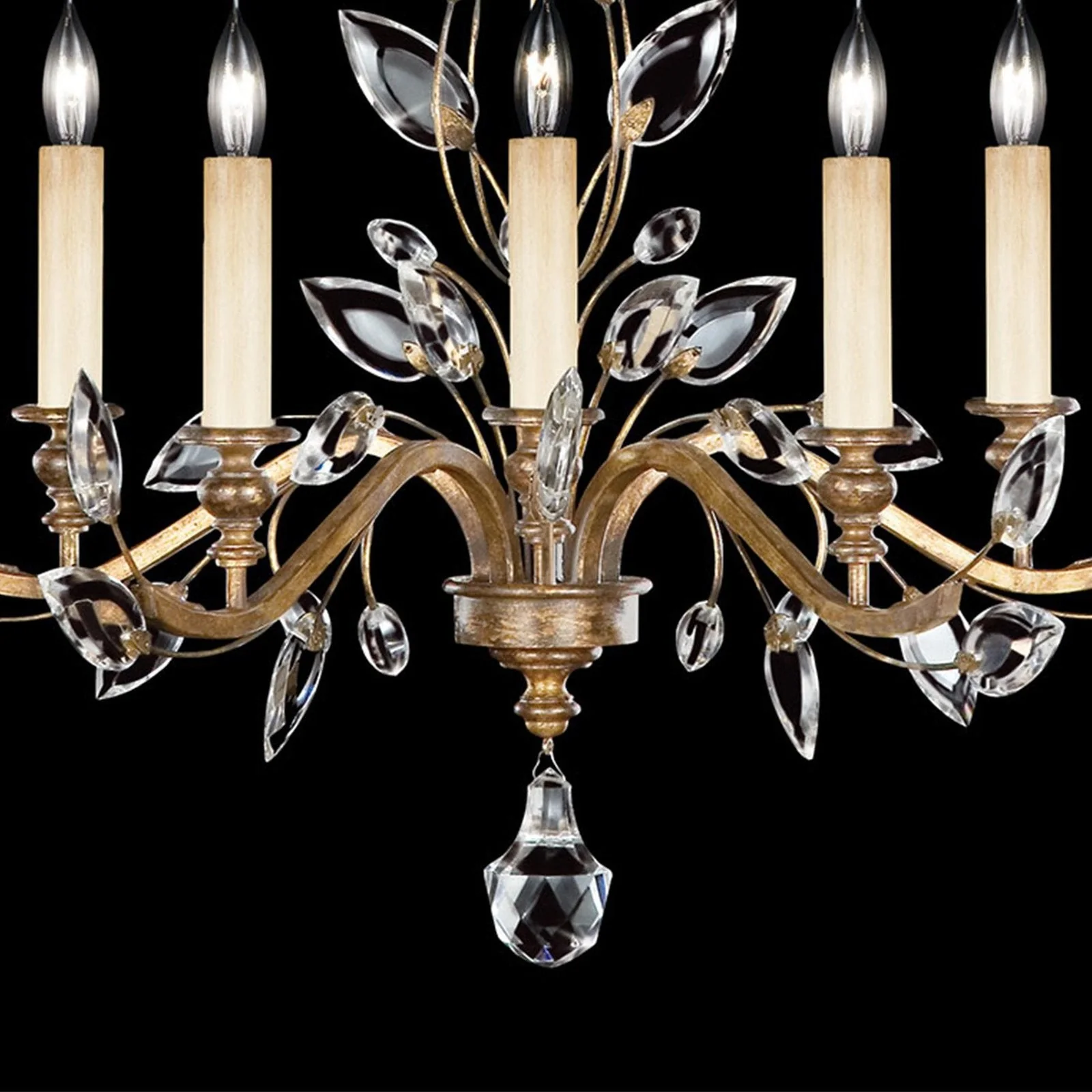 Fine Art Crystal Laurel 32" Round Chandelier - Image 3
