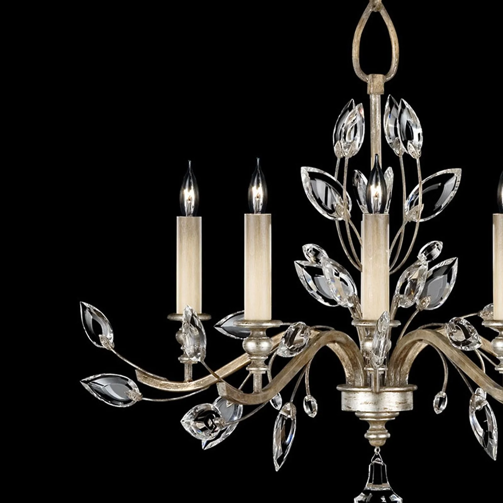 Fine Art Crystal Laurel 32" Round Chandelier - Image 6