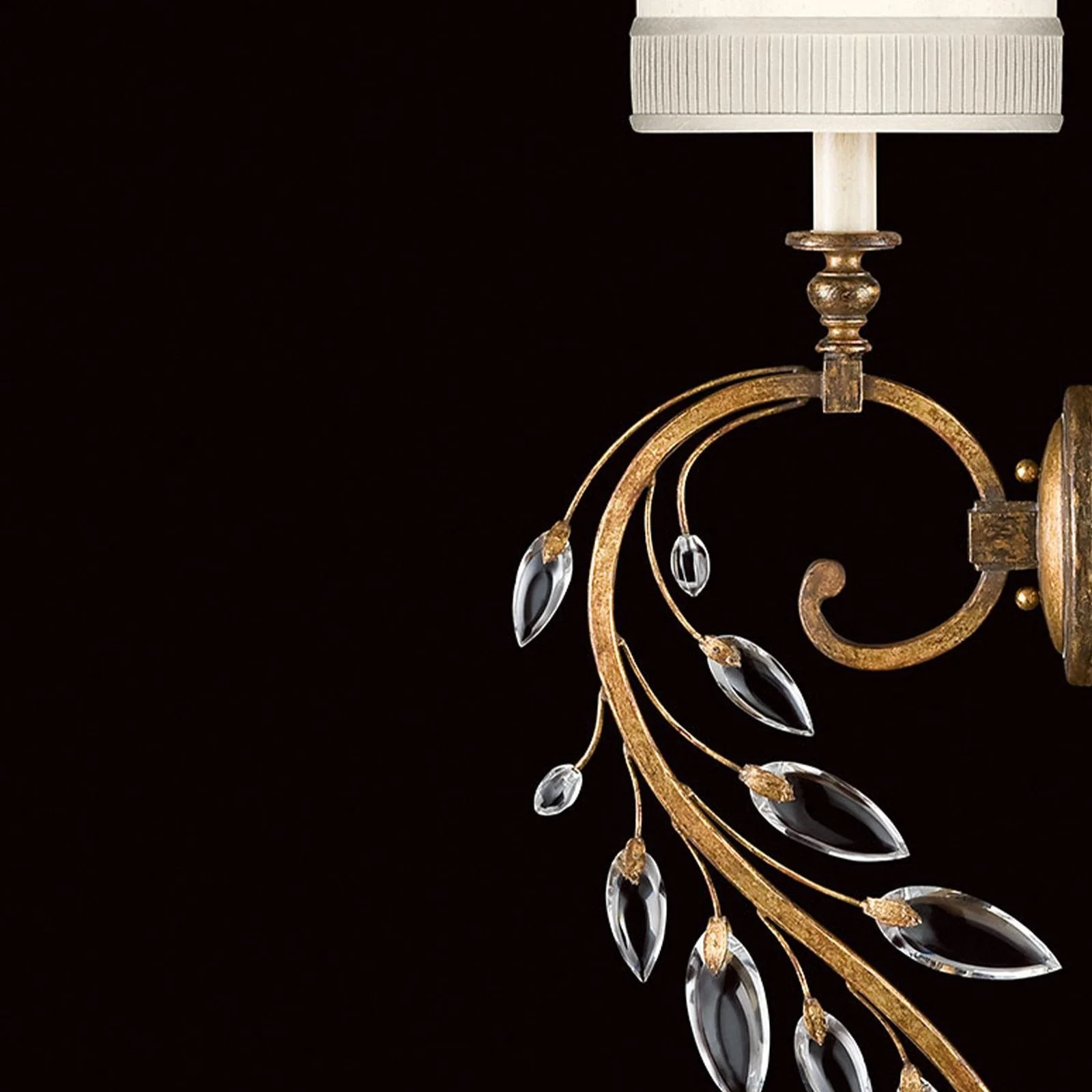 Fine Art Crystal Laurel 33" Sconce - Image 3