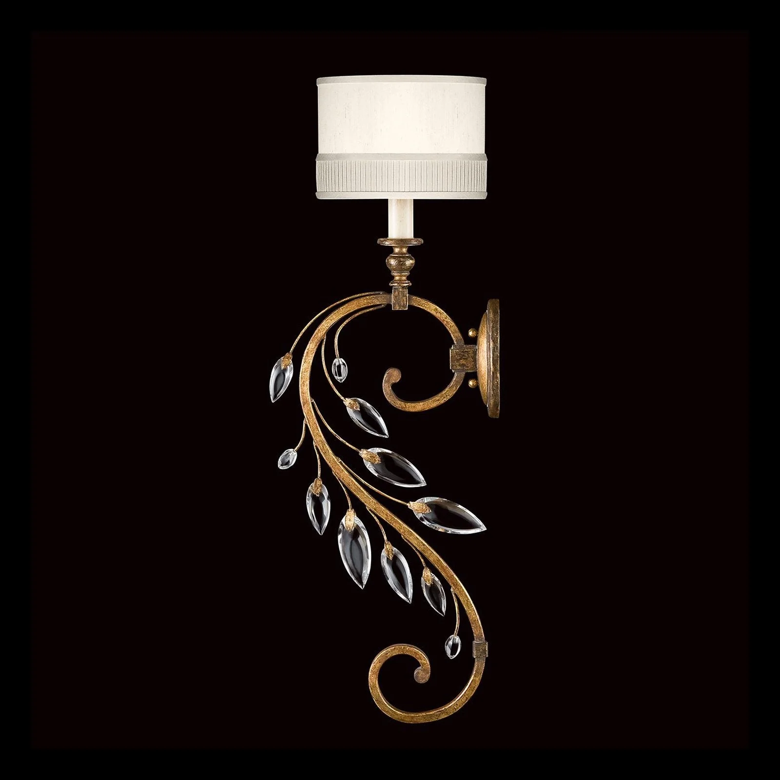 Fine Art Crystal Laurel 33" Sconce - Image 4