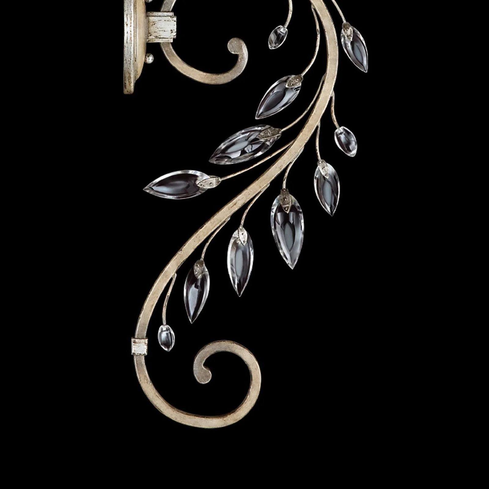 Fine Art Crystal Laurel 33" Sconce - Image 6