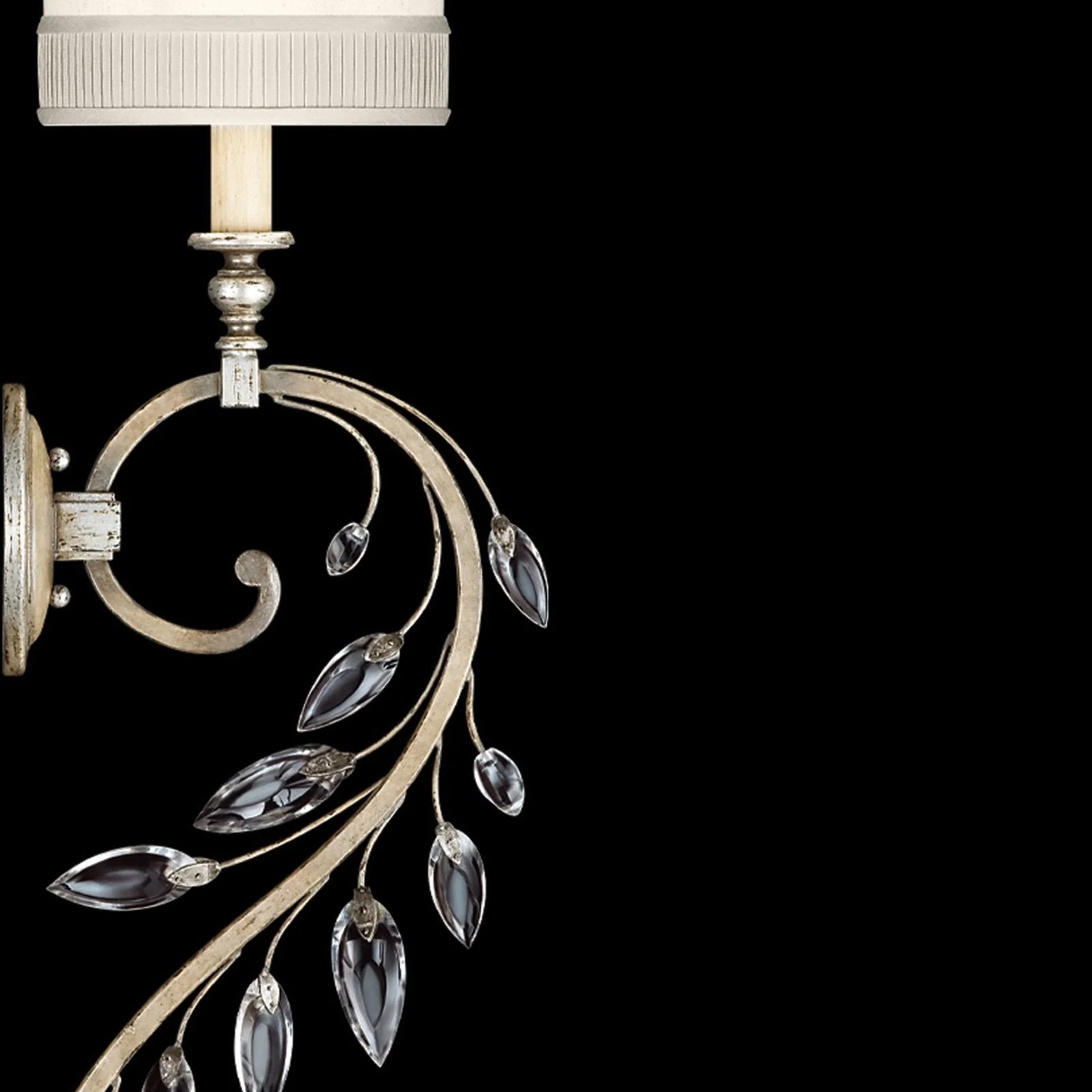 Fine Art Crystal Laurel 33" Sconce - Image 7