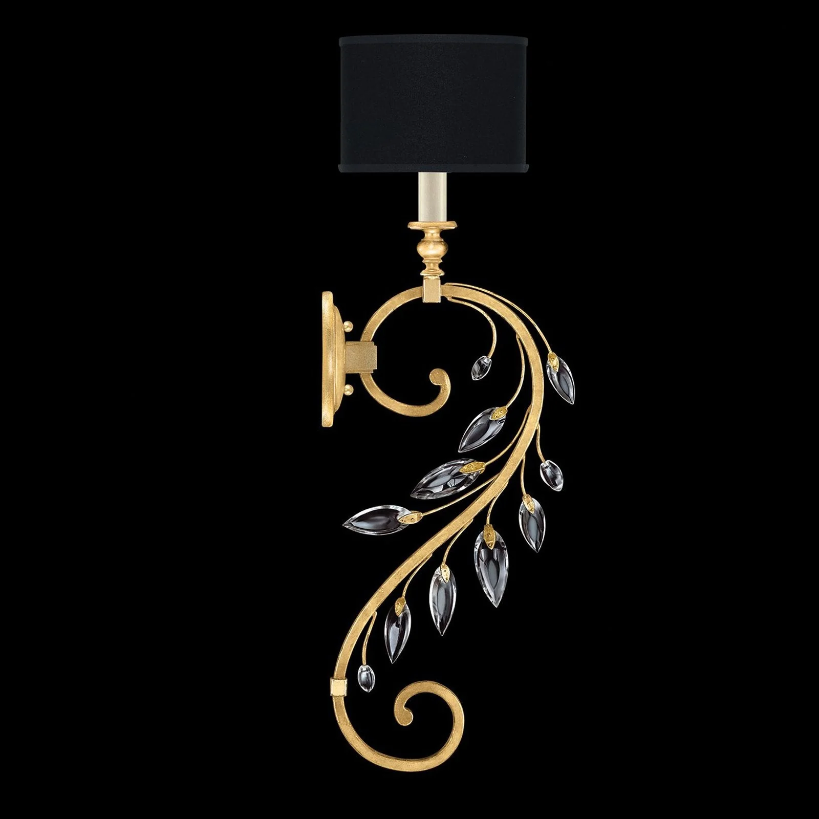 Fine Art Crystal Laurel 33" Sconce - Image 8