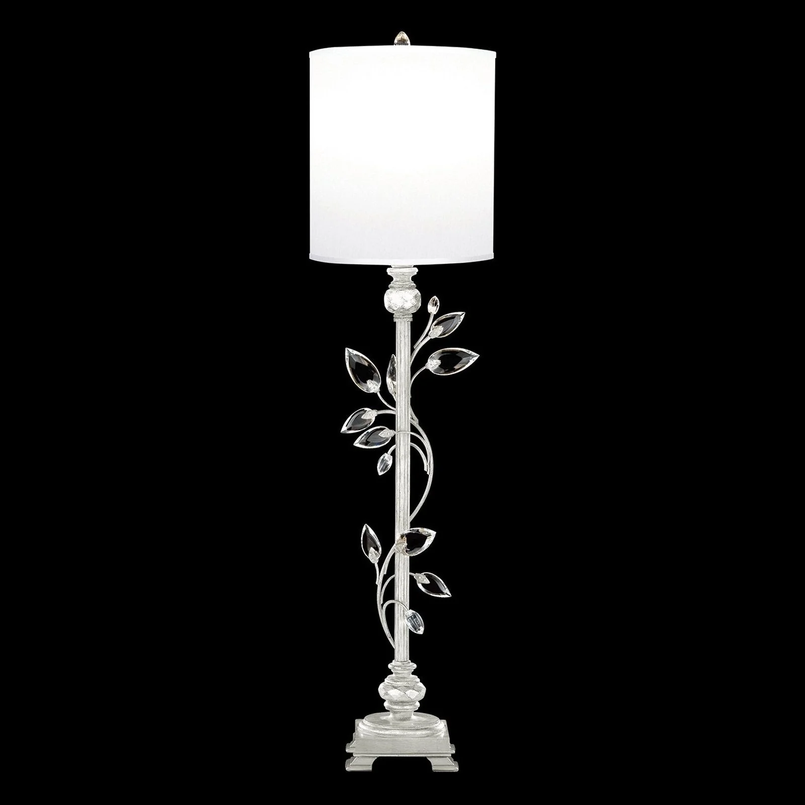 Fine Art Crystal Laurel 37" Round Console Lamp - Image 4