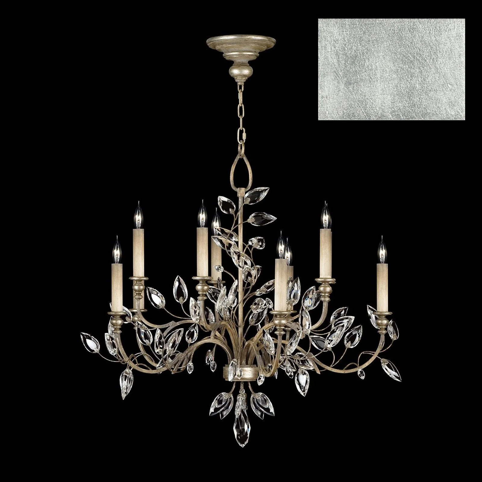 Fine Art Crystal Laurel 43" Round Chandelier - Image 11