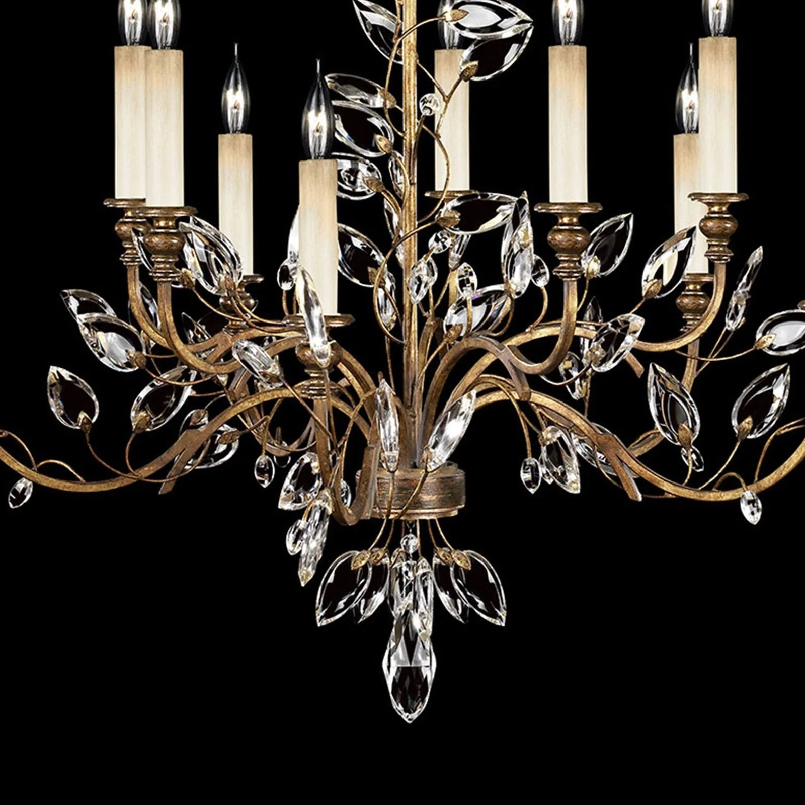 Fine Art Crystal Laurel 43" Round Chandelier - Image 3