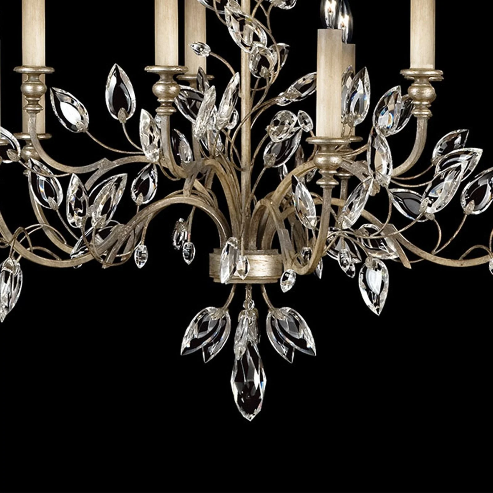 Fine Art Crystal Laurel 43" Round Chandelier - Image 6