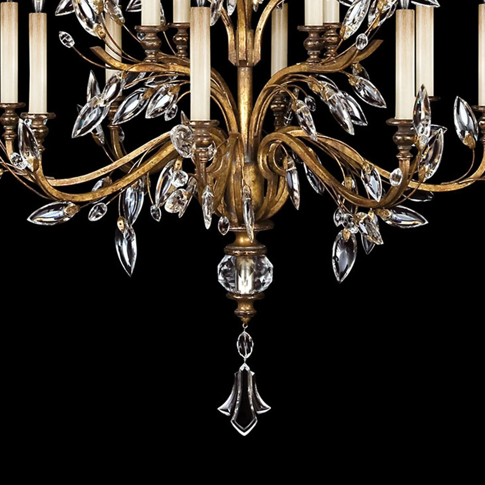 Fine Art Crystal Laurel 45" Round Chandelier - Image 3