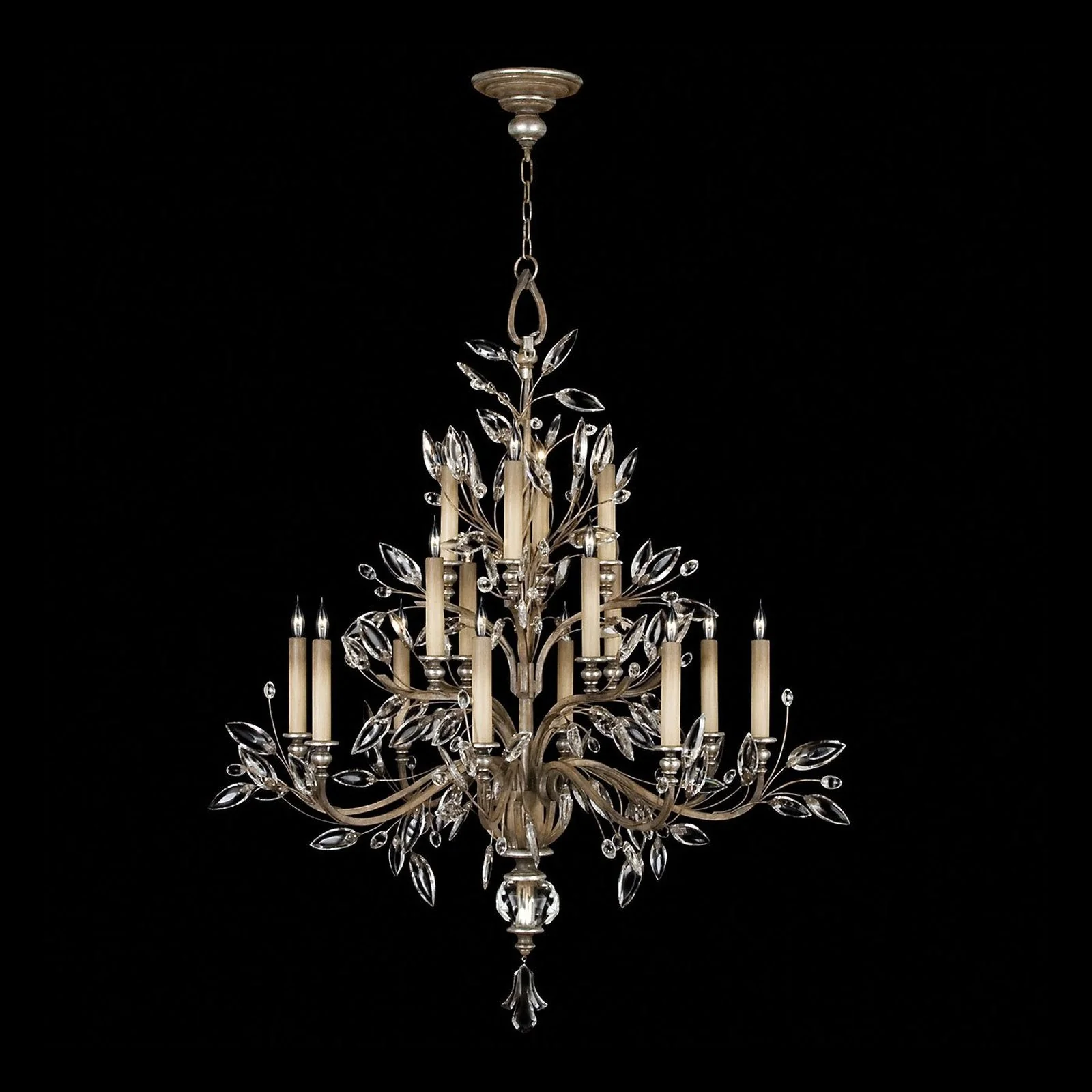 Fine Art Crystal Laurel 45" Round Chandelier - Image 4