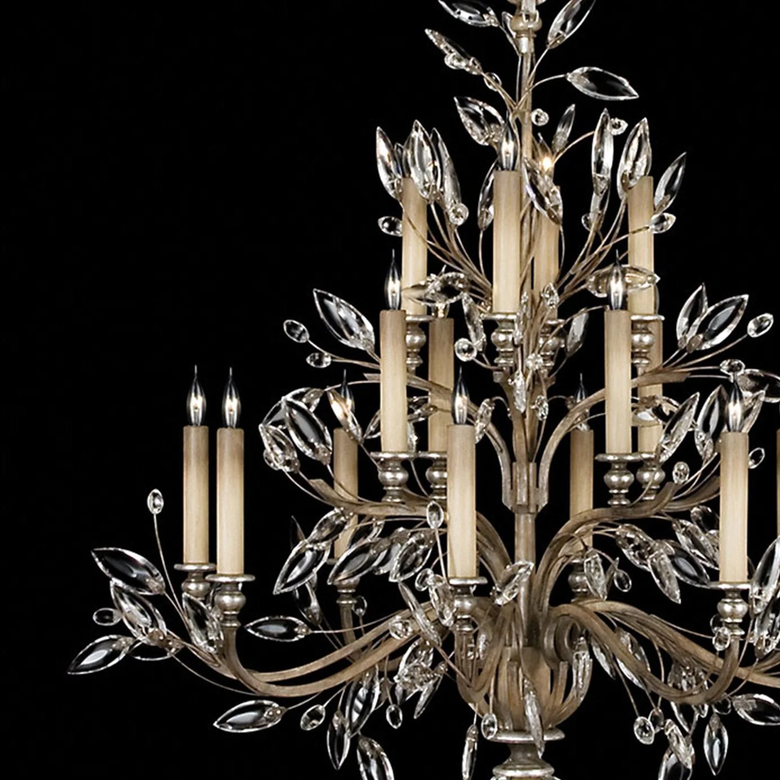 Fine Art Crystal Laurel 45" Round Chandelier - Image 5