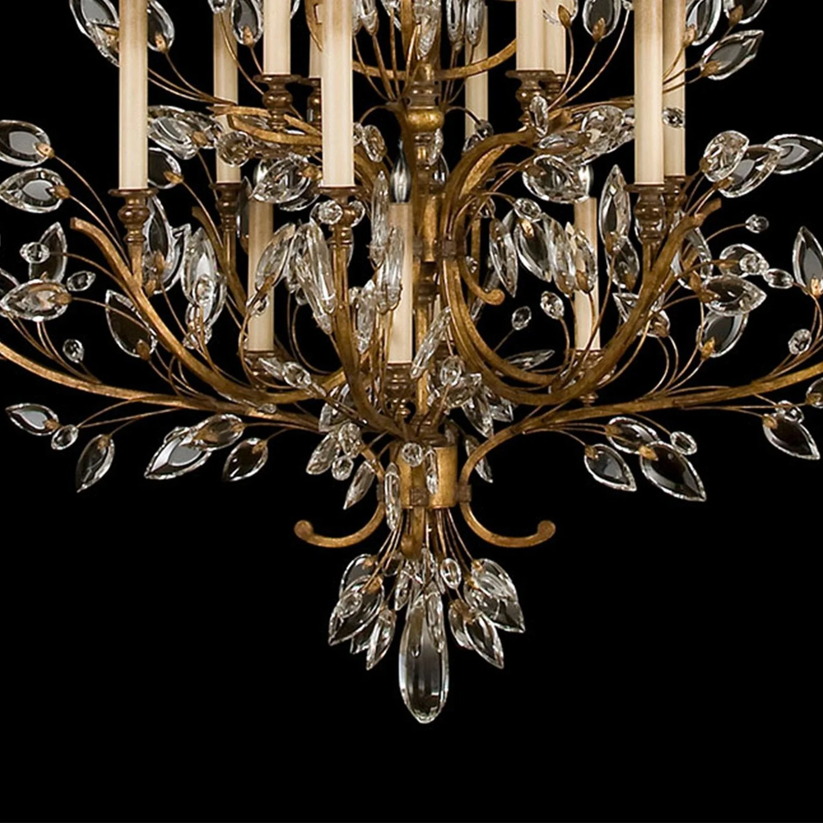 Fine Art Crystal Laurel 57" Round Chandelier - Image 3