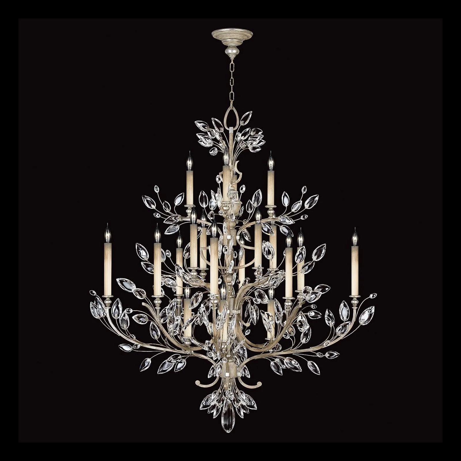 Fine Art Crystal Laurel 57" Round Chandelier - Image 4