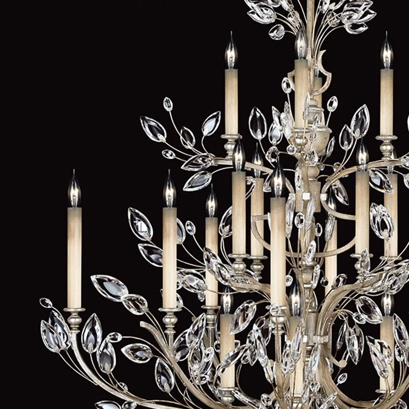 Fine Art Crystal Laurel 57" Round Chandelier - Image 5