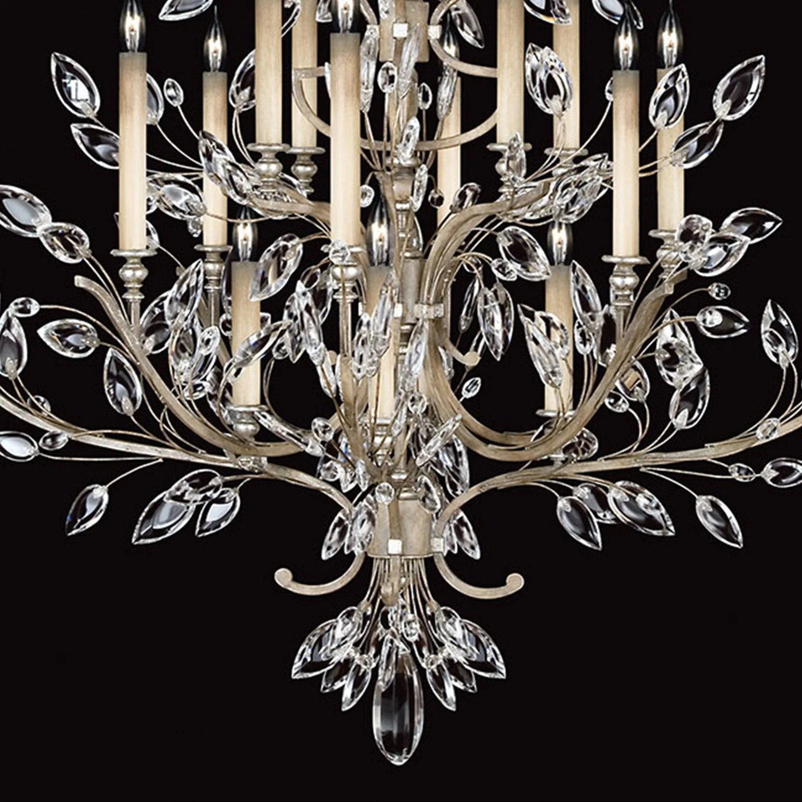Fine Art Crystal Laurel 57" Round Chandelier - Image 6