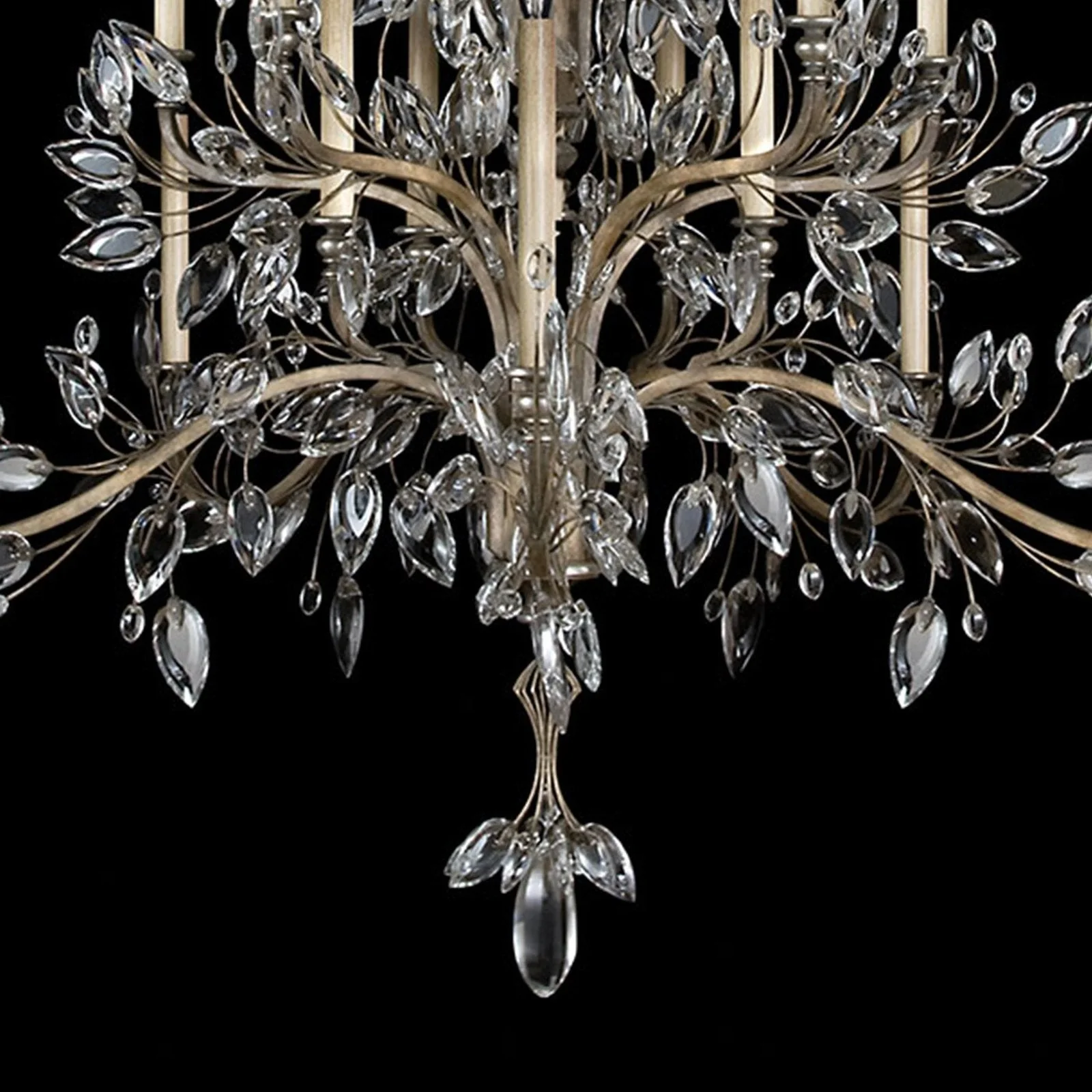 Fine Art Crystal Laurel 75" Round Chandelier - Image 7