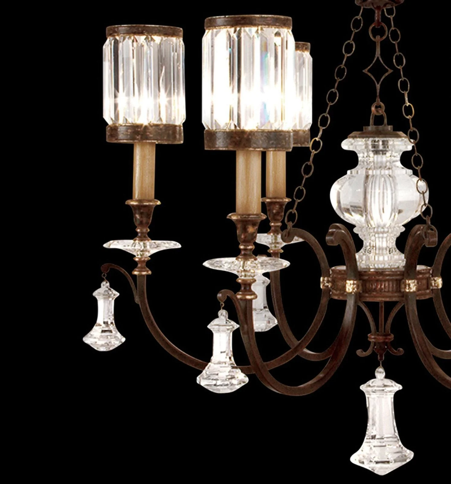 Fine Art Eaton Place 32" Round Chandelier - Image 3