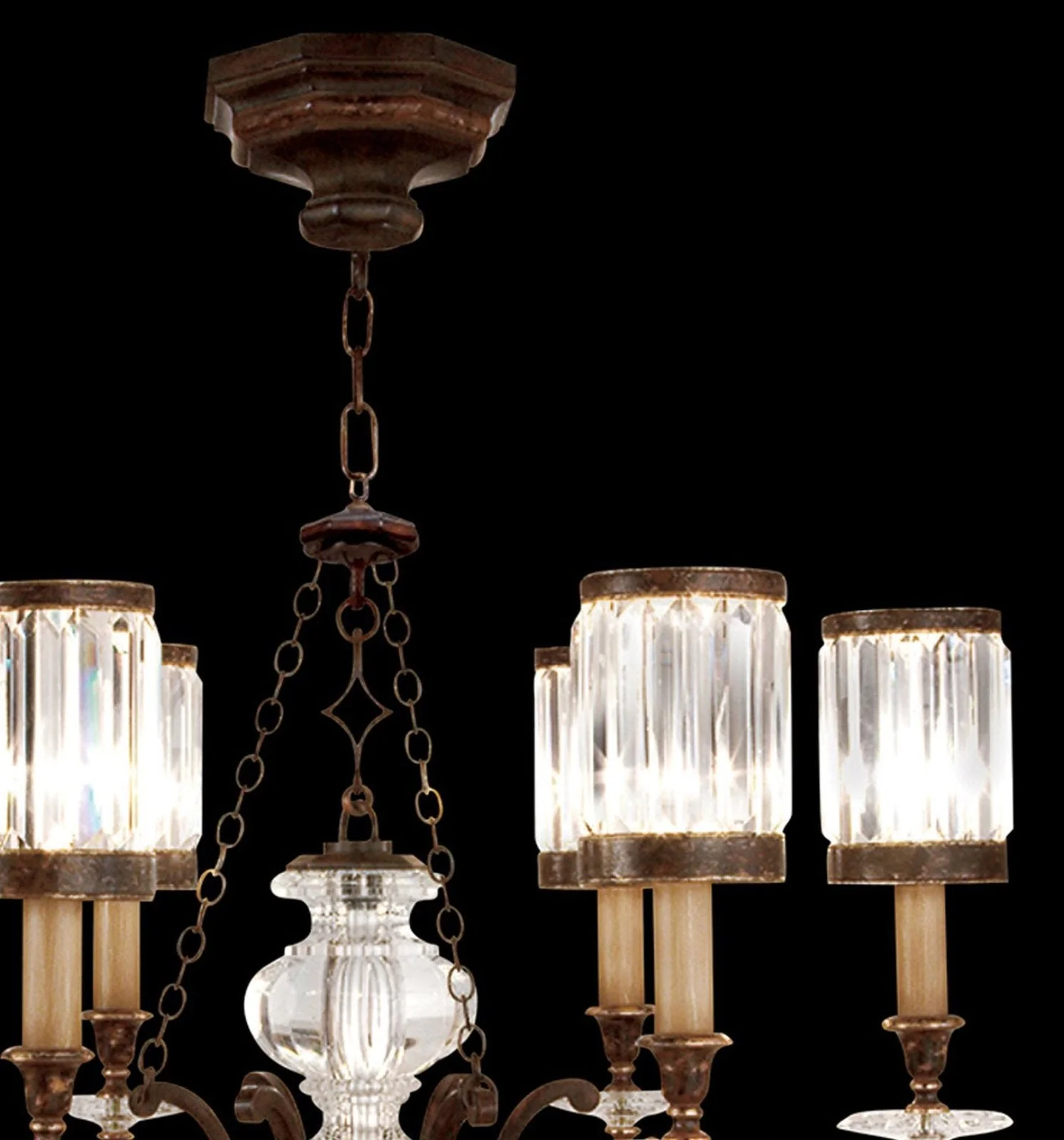 Fine Art Eaton Place 32" Round Chandelier - Image 4