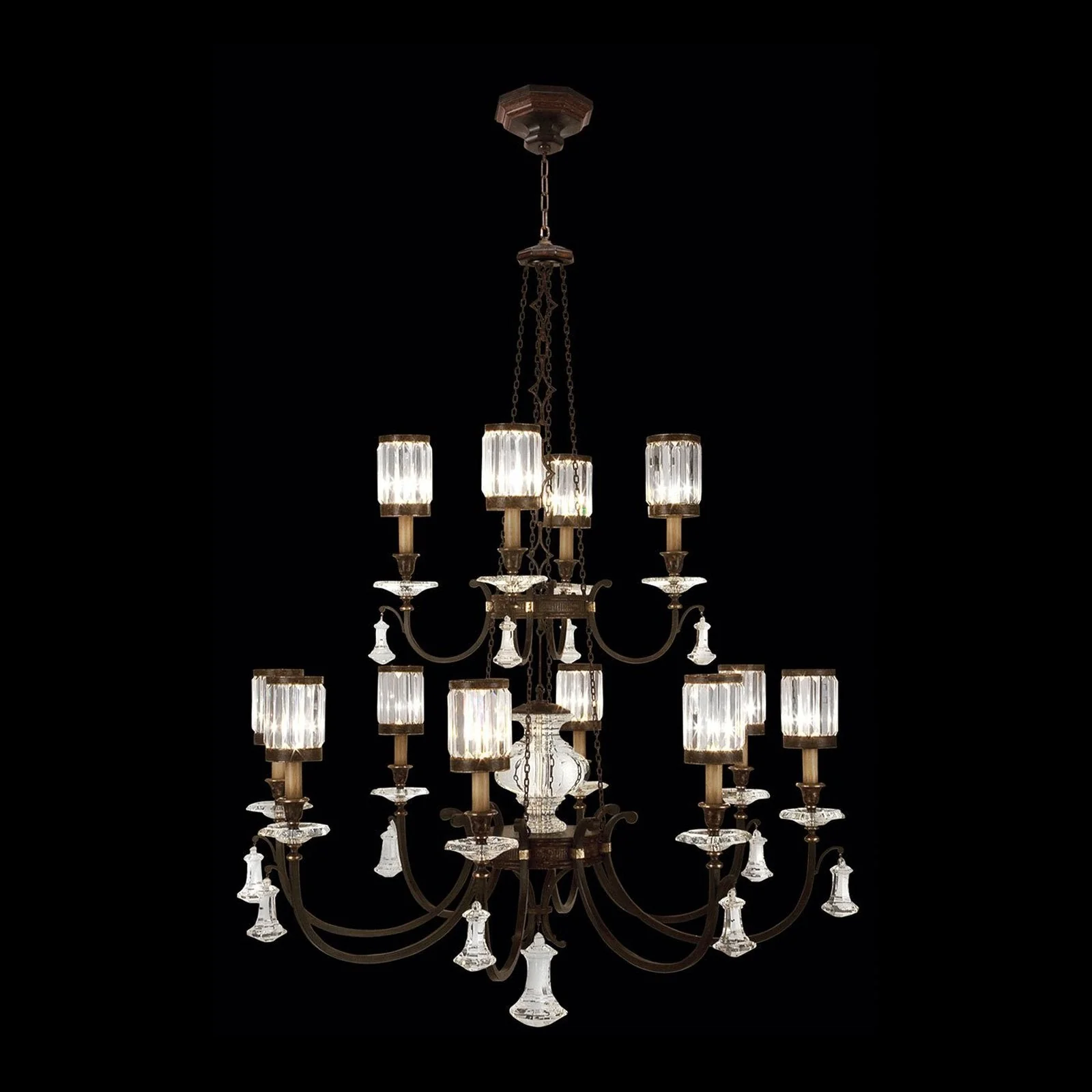 Fine Art Eaton Place 53" Round Chandelier - Image 4