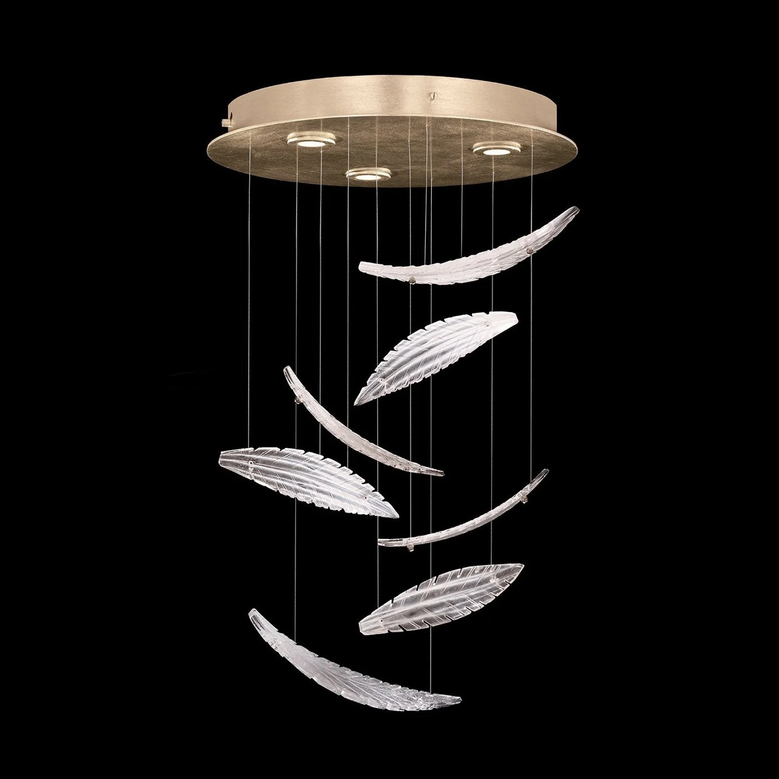 Fine Art Elevate 18" Plumes Round Pendant - Image 12