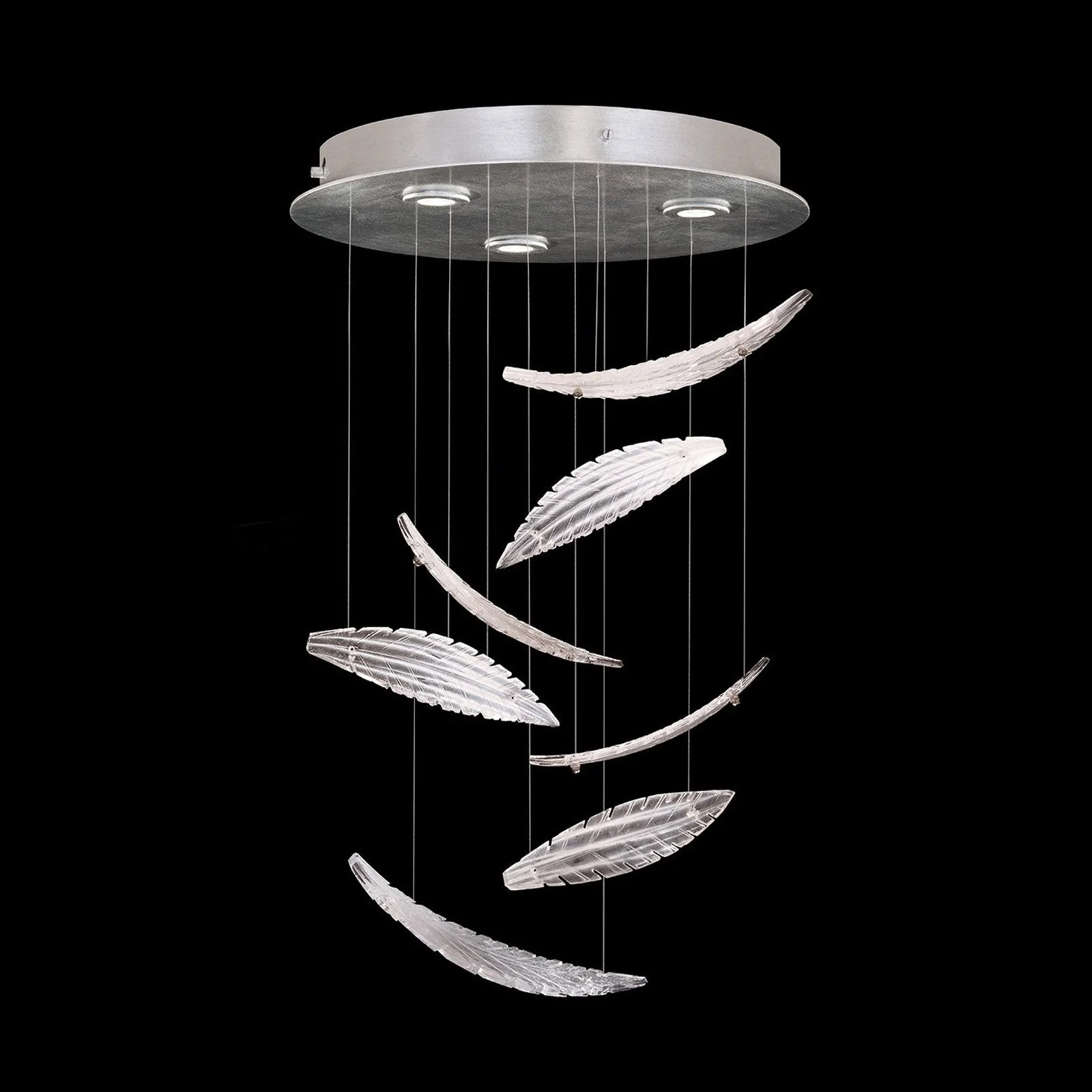 Fine Art Elevate 18" Plumes Round Pendant - Image 6