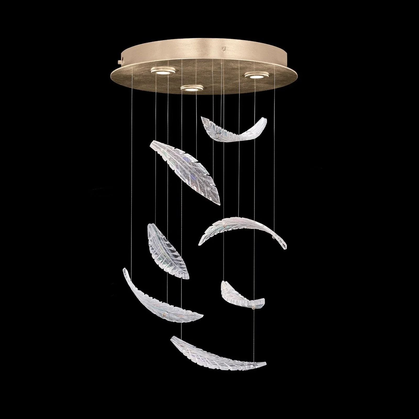 Fine Art Elevate 18" Plumes Round Pendant - Image 9