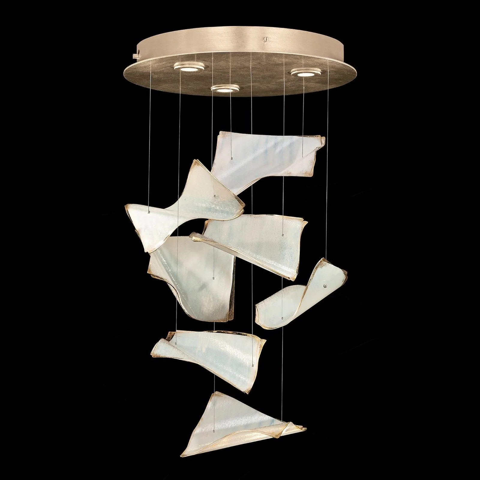 Fine Art Elevate 23" Pages Round Pendant - Image 14