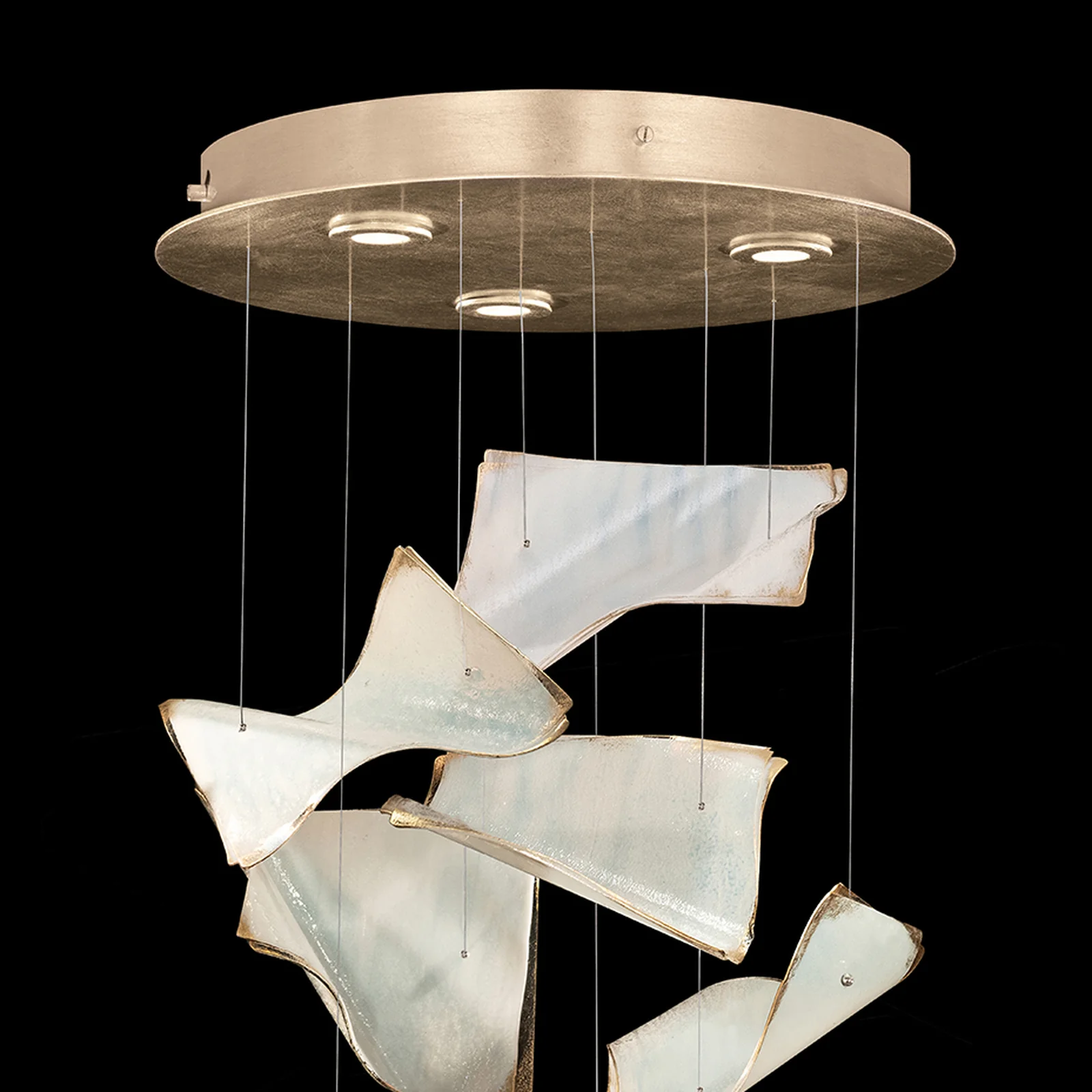 Fine Art Elevate 23" Pages Round Pendant - Image 15