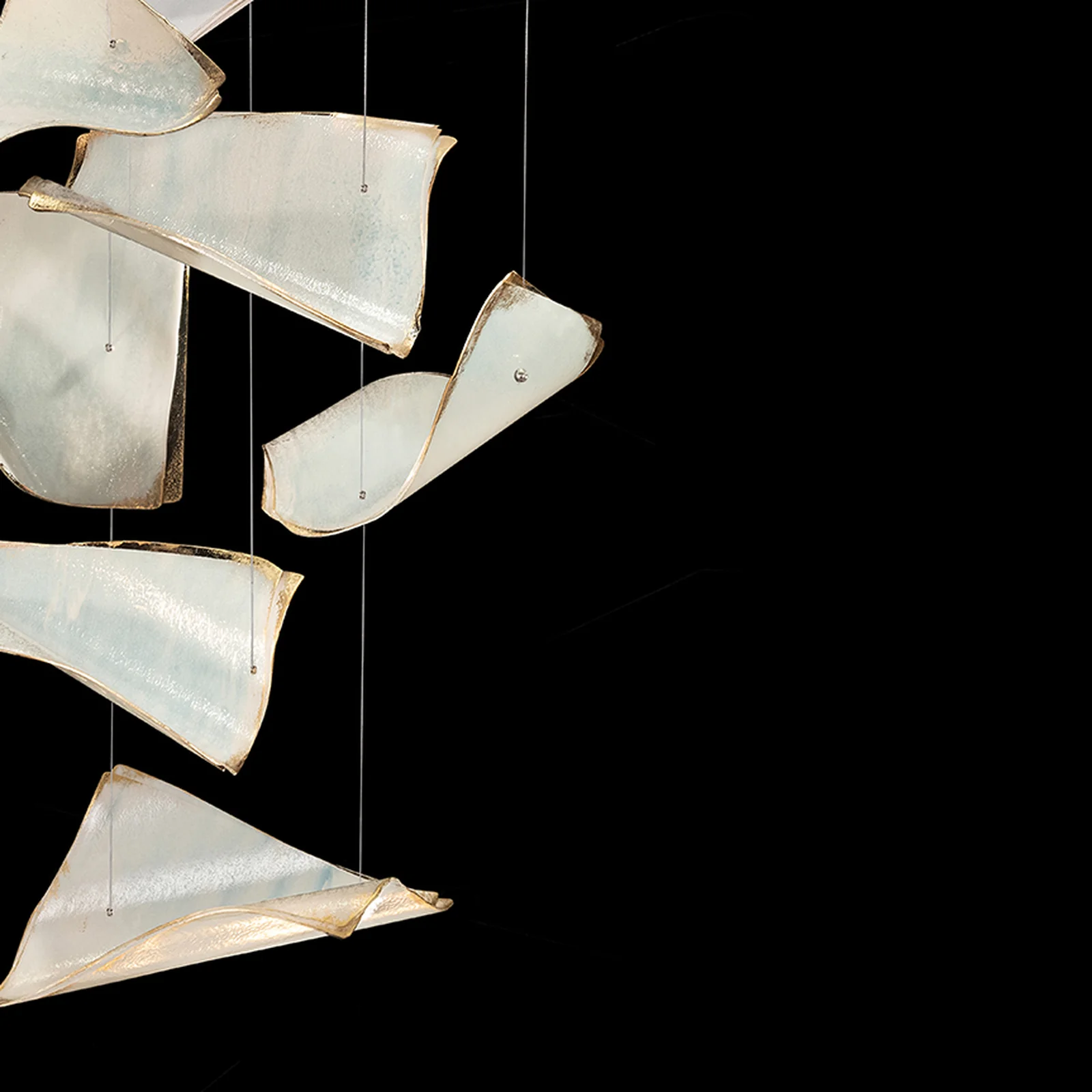 Fine Art Elevate 23" Pages Round Pendant - Image 7