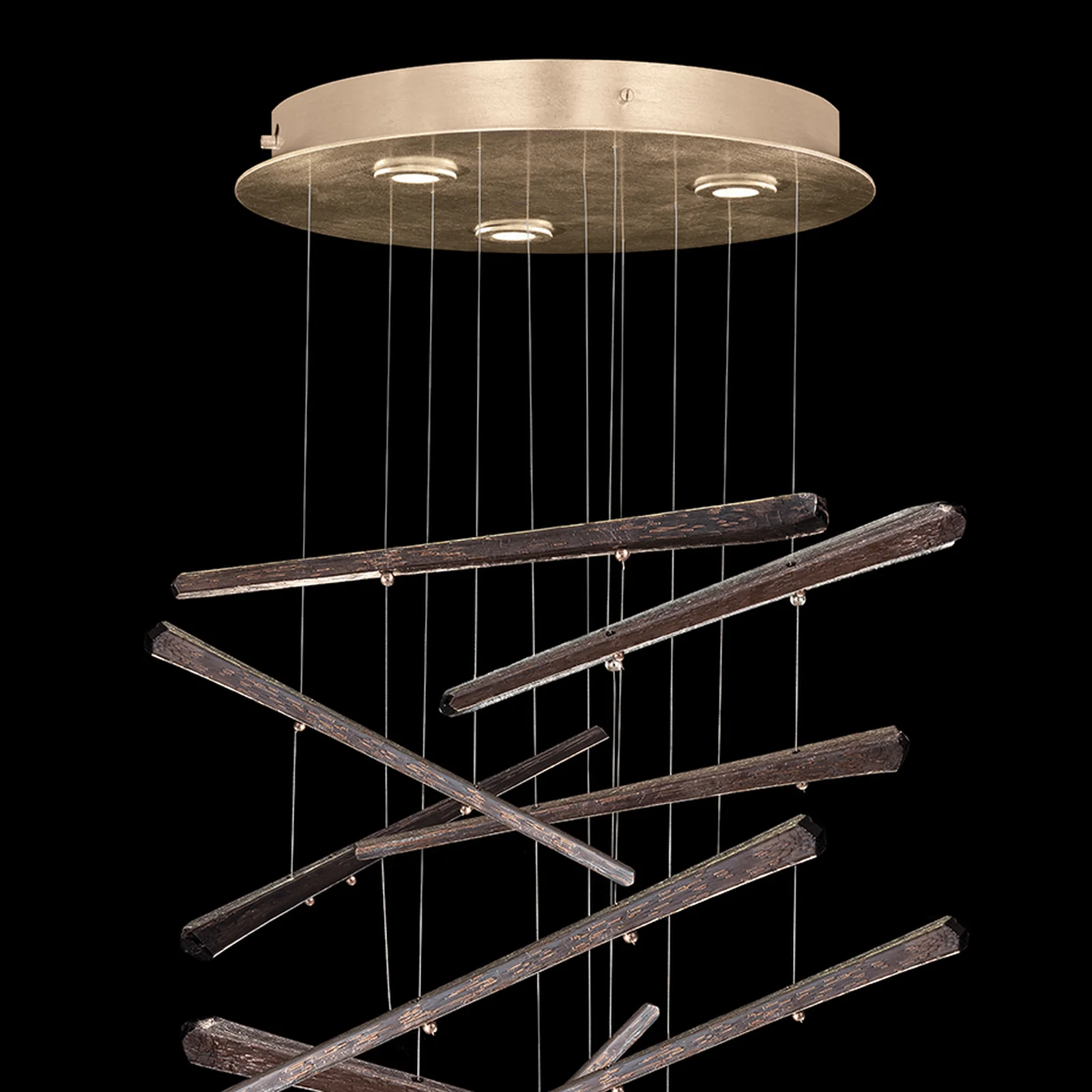 Fine Art Elevate 23" Spires Round Pendant - Image 21