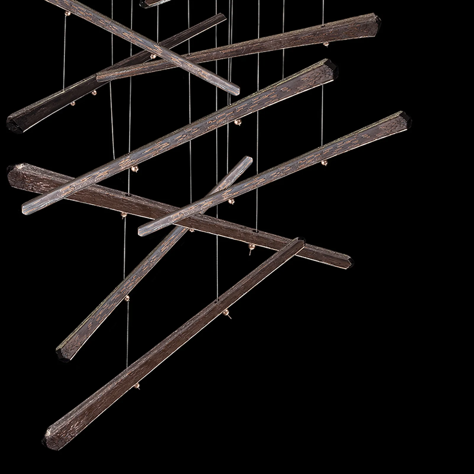 Fine Art Elevate 23" Spires Round Pendant - Image 22