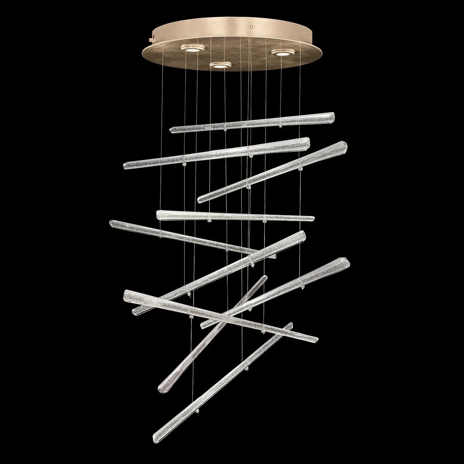 Fine Art Elevate 23" Spires Round Pendant - Image 9