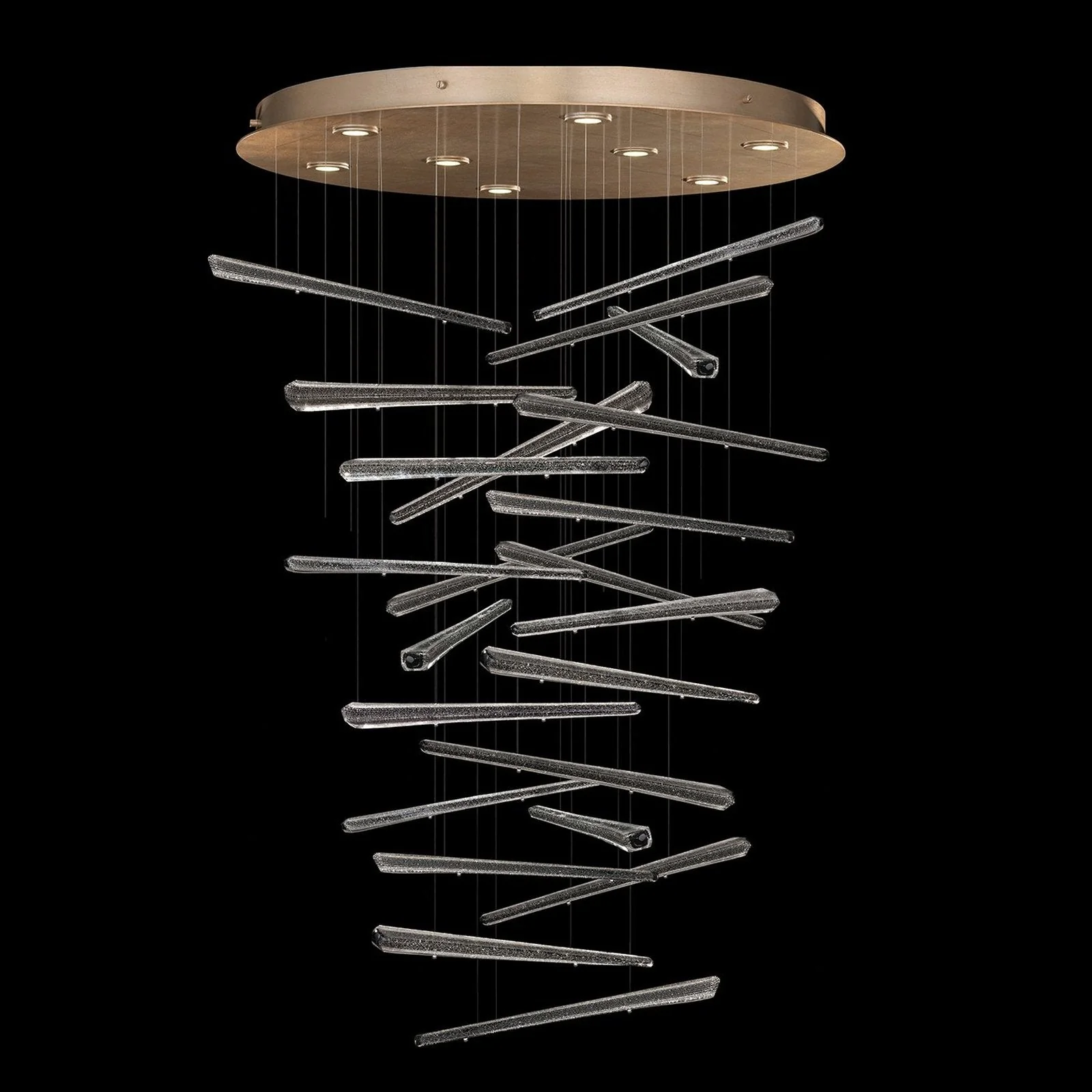 Fine Art Elevate 34" Spires Round Pendant - Image 12
