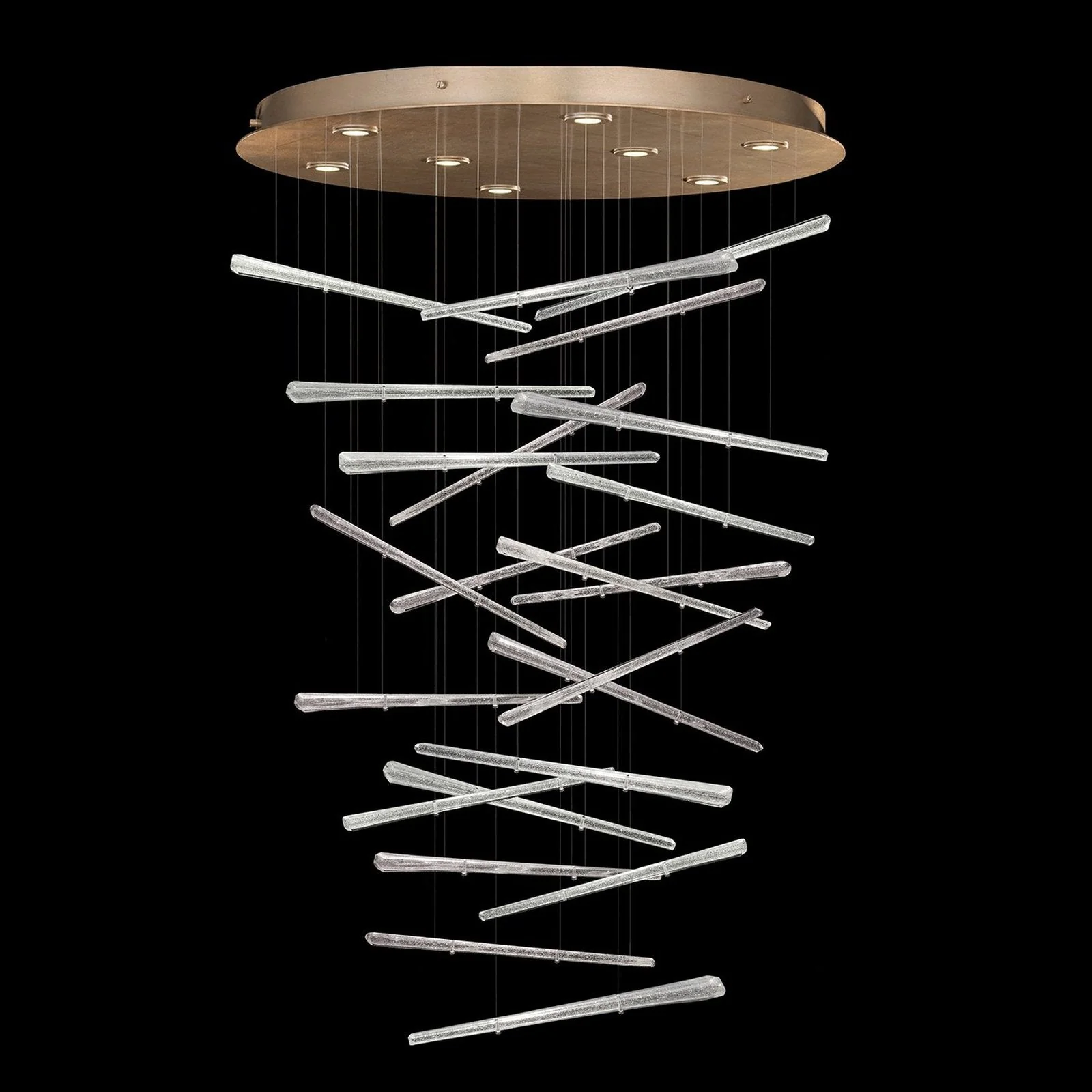 Fine Art Elevate 34" Spires Round Pendant - Image 9