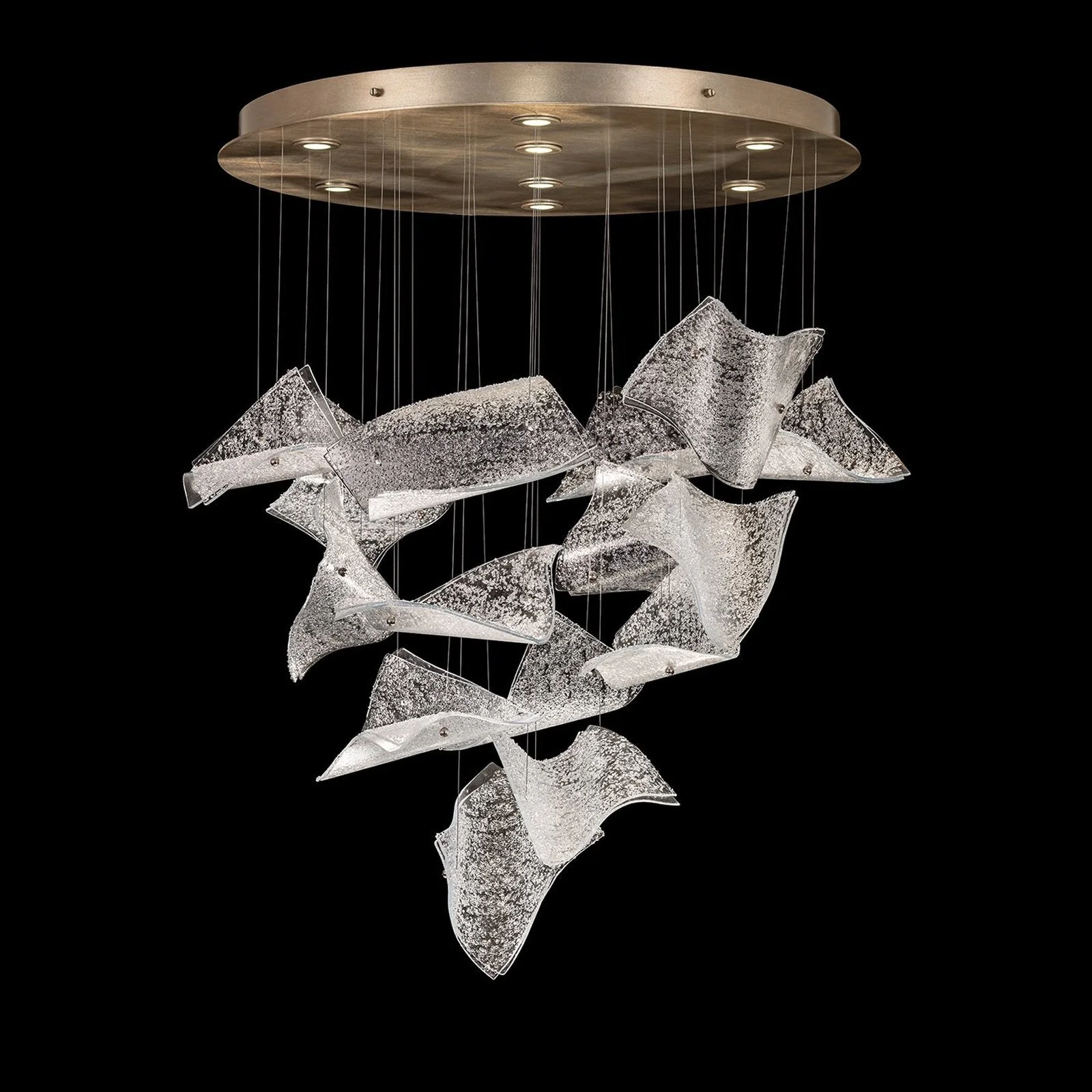 Fine Art Elevate 37.5" Pages Round Pendant - Image 10