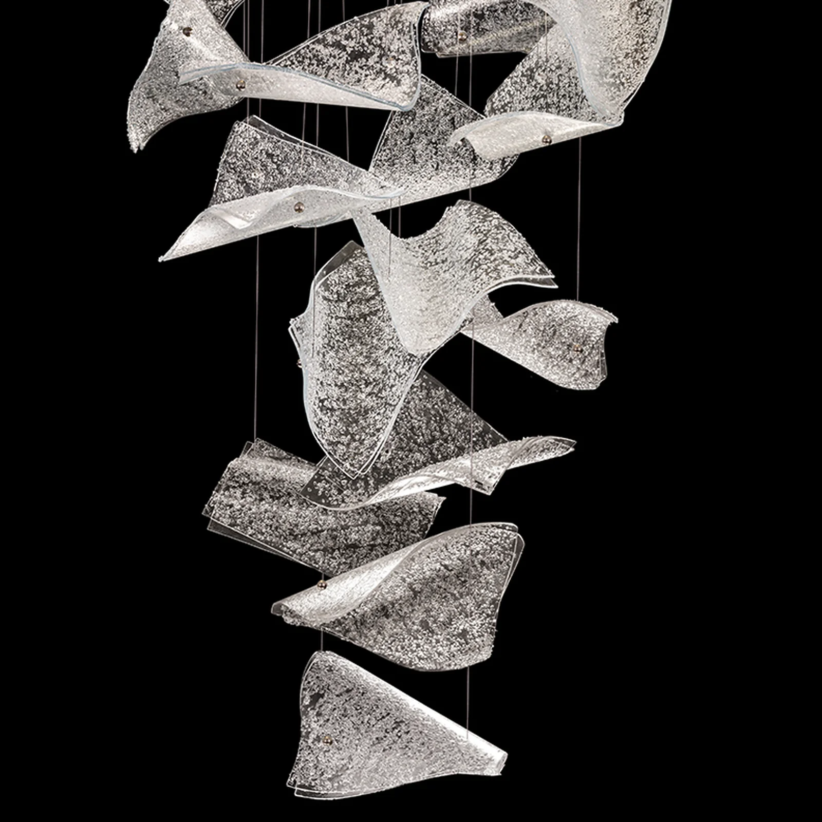 Fine Art Elevate 37.5" Pages Swoop Round Pendant - Image 12