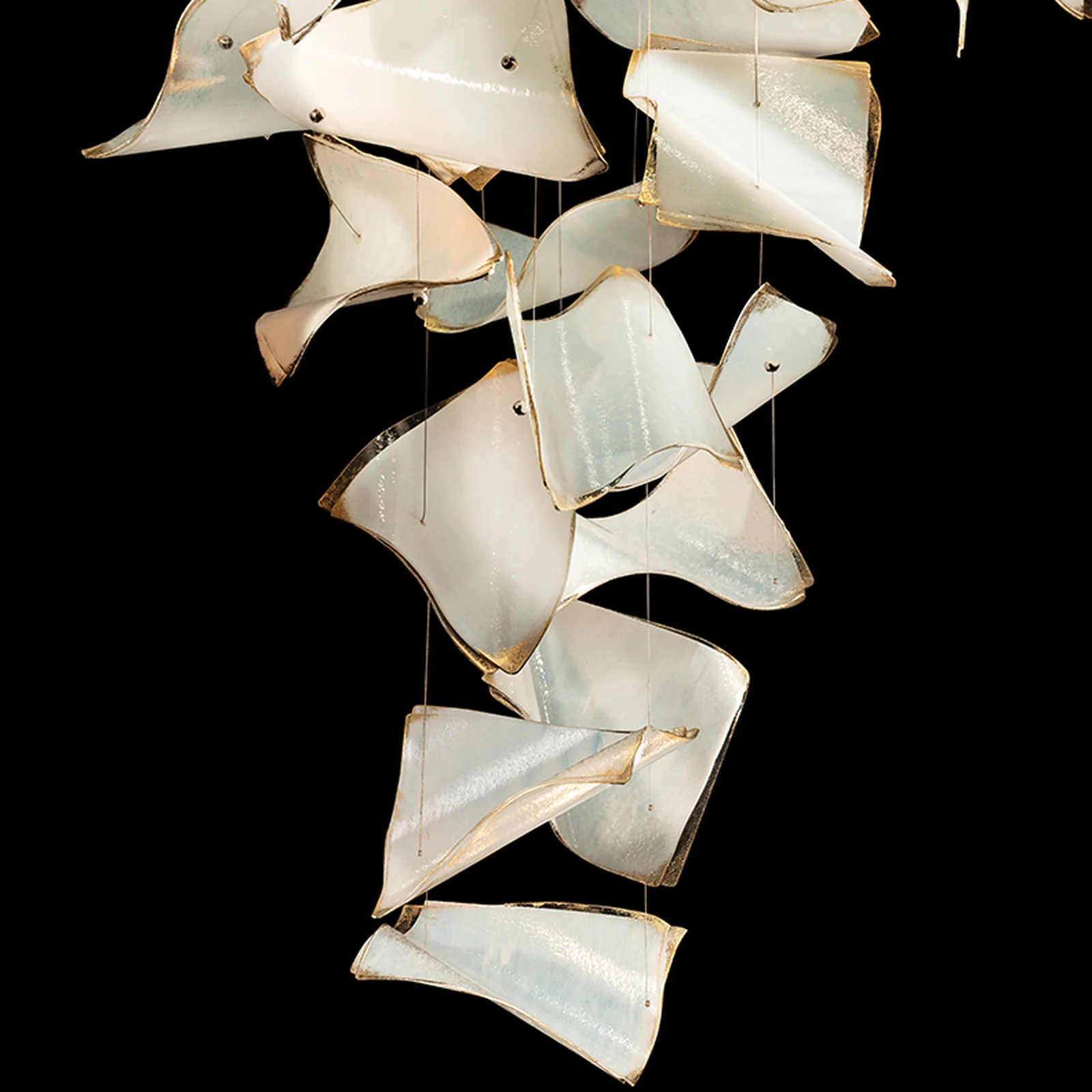 Fine Art Elevate 37.5" Pages Swoop Round Pendant - Image 16