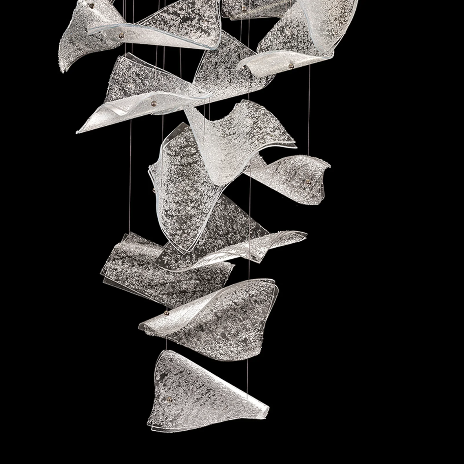 Fine Art Elevate 37.5" Pages Swoop Round Pendant - Image 3