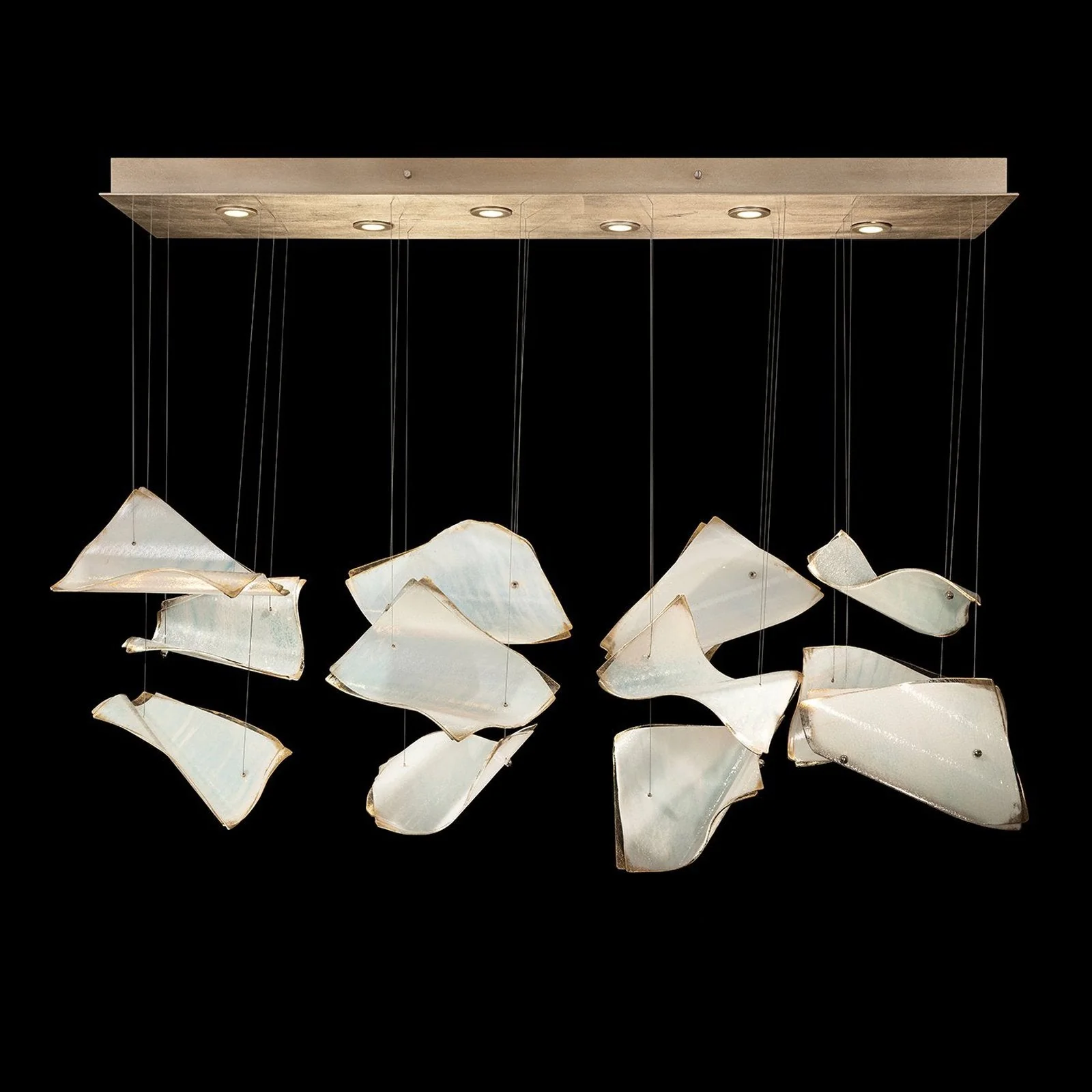 Fine Art Elevate 50" Pages Rectangular Pendant - Image 11