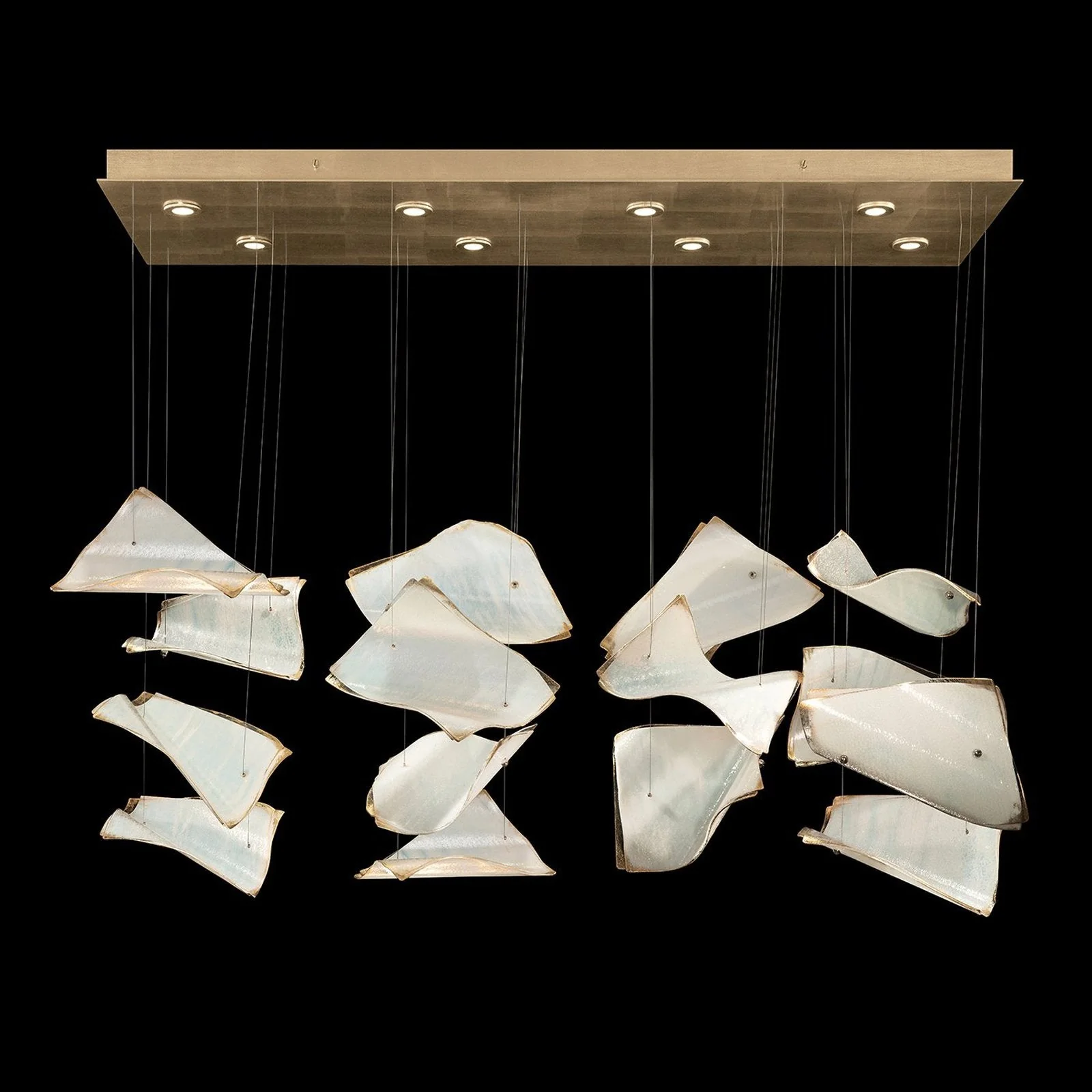 Fine Art Elevate 54" Pages Rectangular Pendant - Image 10